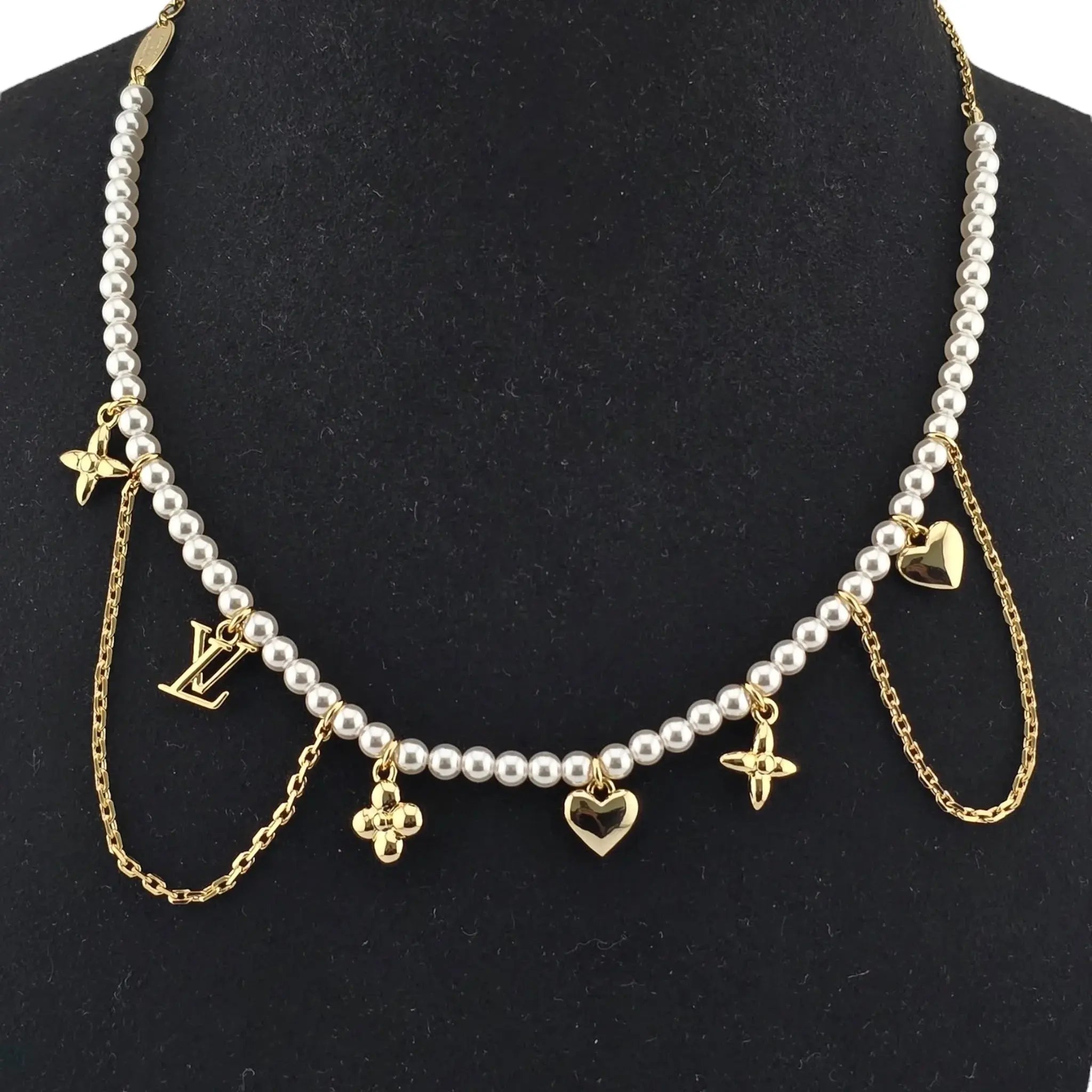 Louis Vuitton LV Blooming Pearls Necklace LOUIS VUITTON