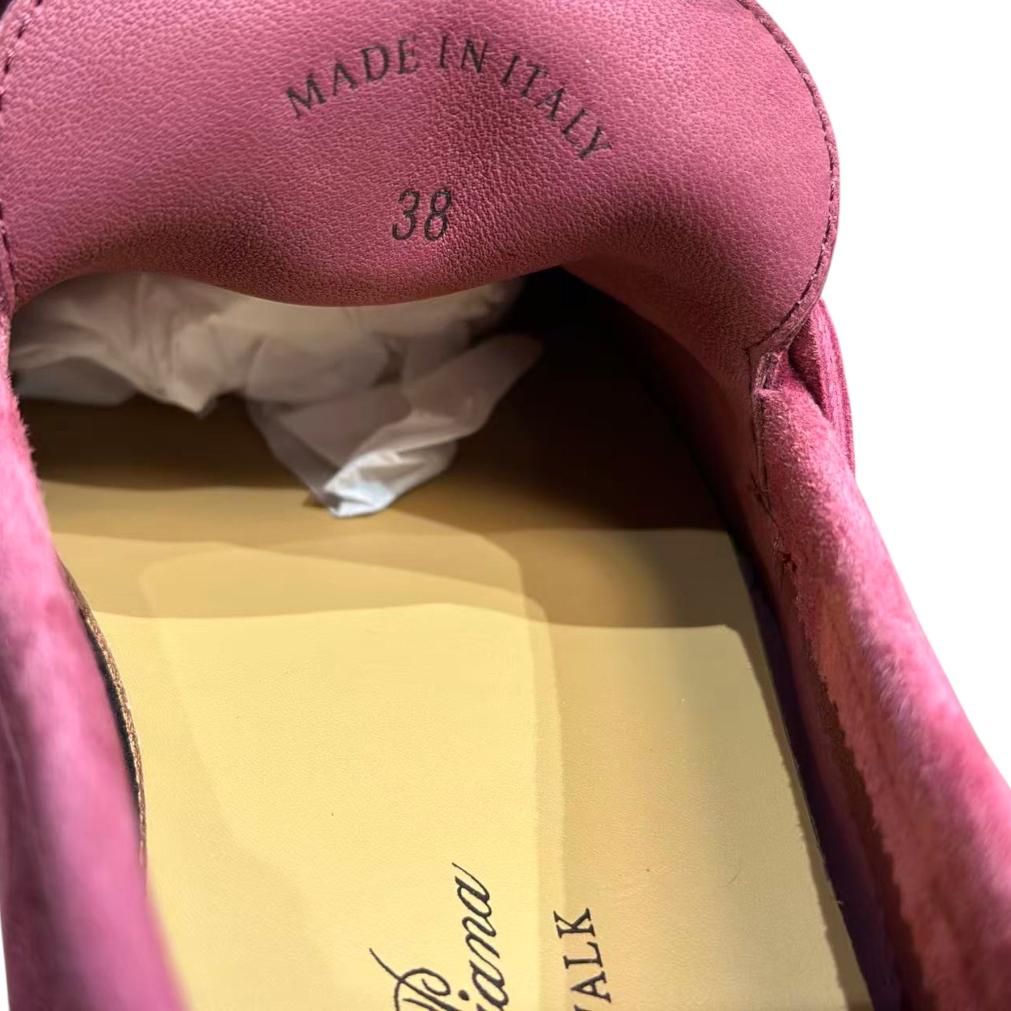 Loro Piana Summer Charms Walk Loafers - Rose - 38