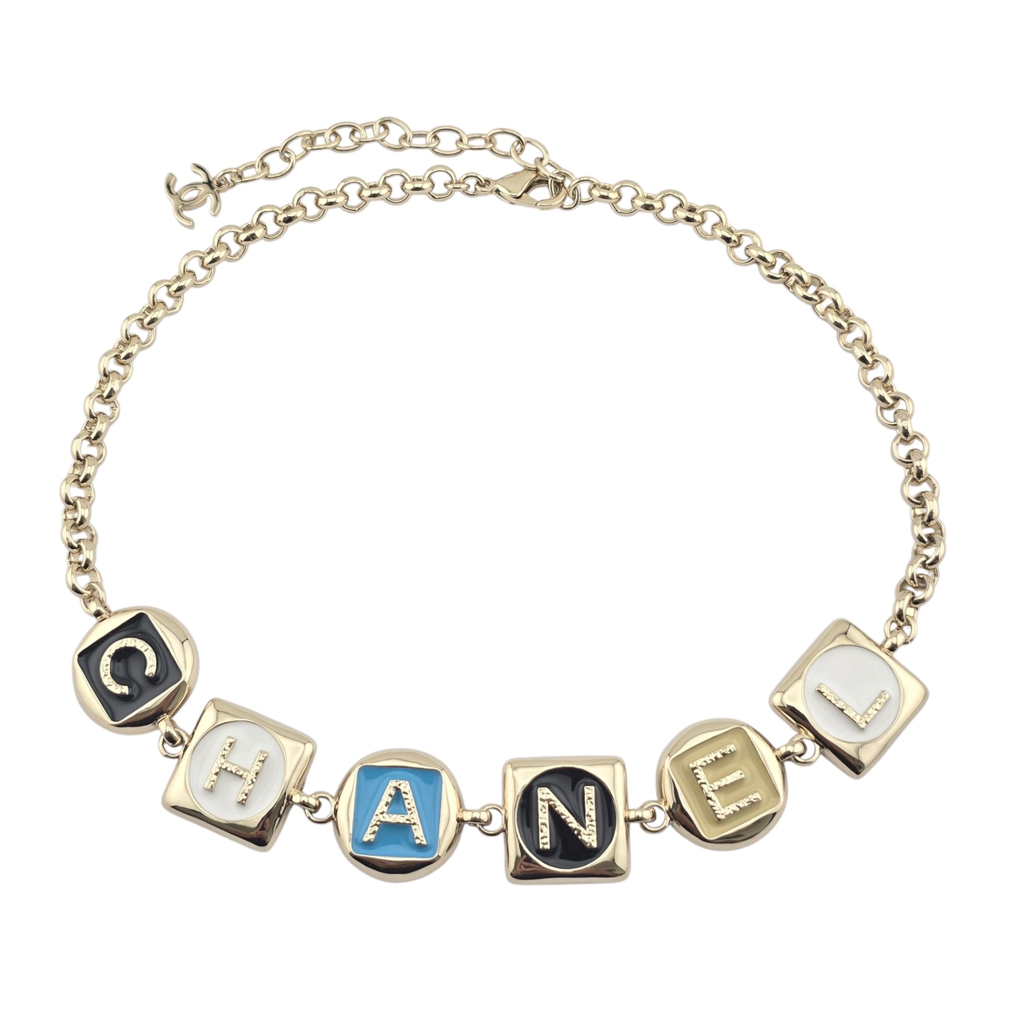 Chanel Cruise 26 Gold Resin Necklace 2026 CHANEL