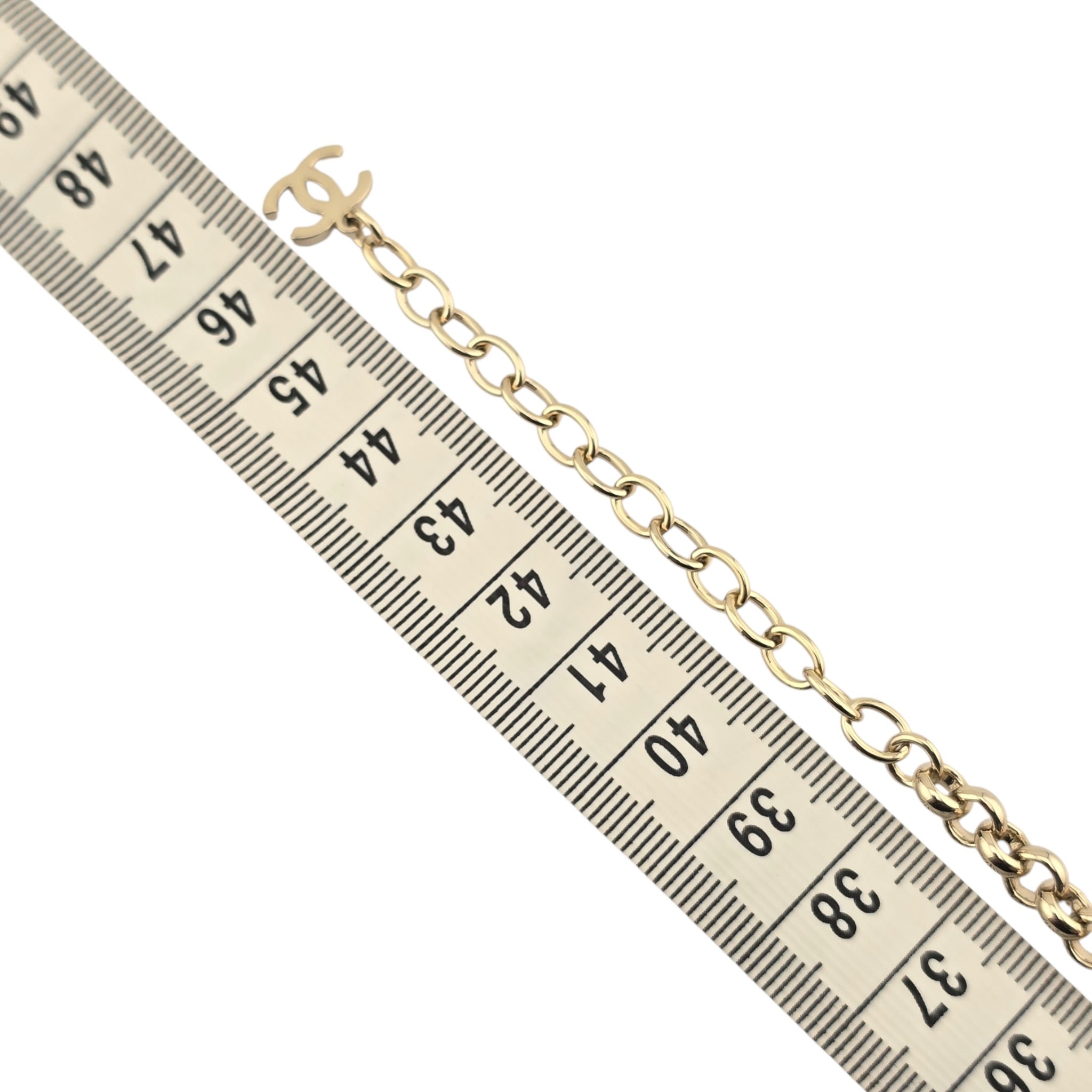 Chanel Cruise 26 Gold Resin Necklace 2026 CHANEL