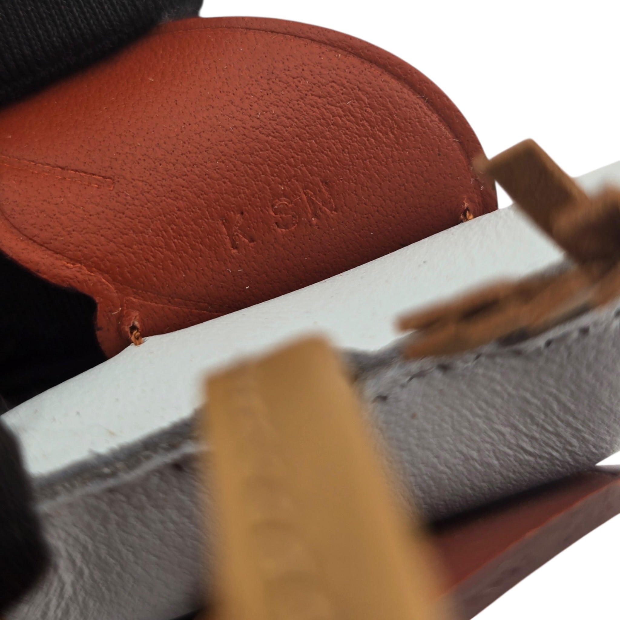 Hermes Rodeo Pegase PM Bag Charm Bleu Brume/Chai/Cuivre HERMES