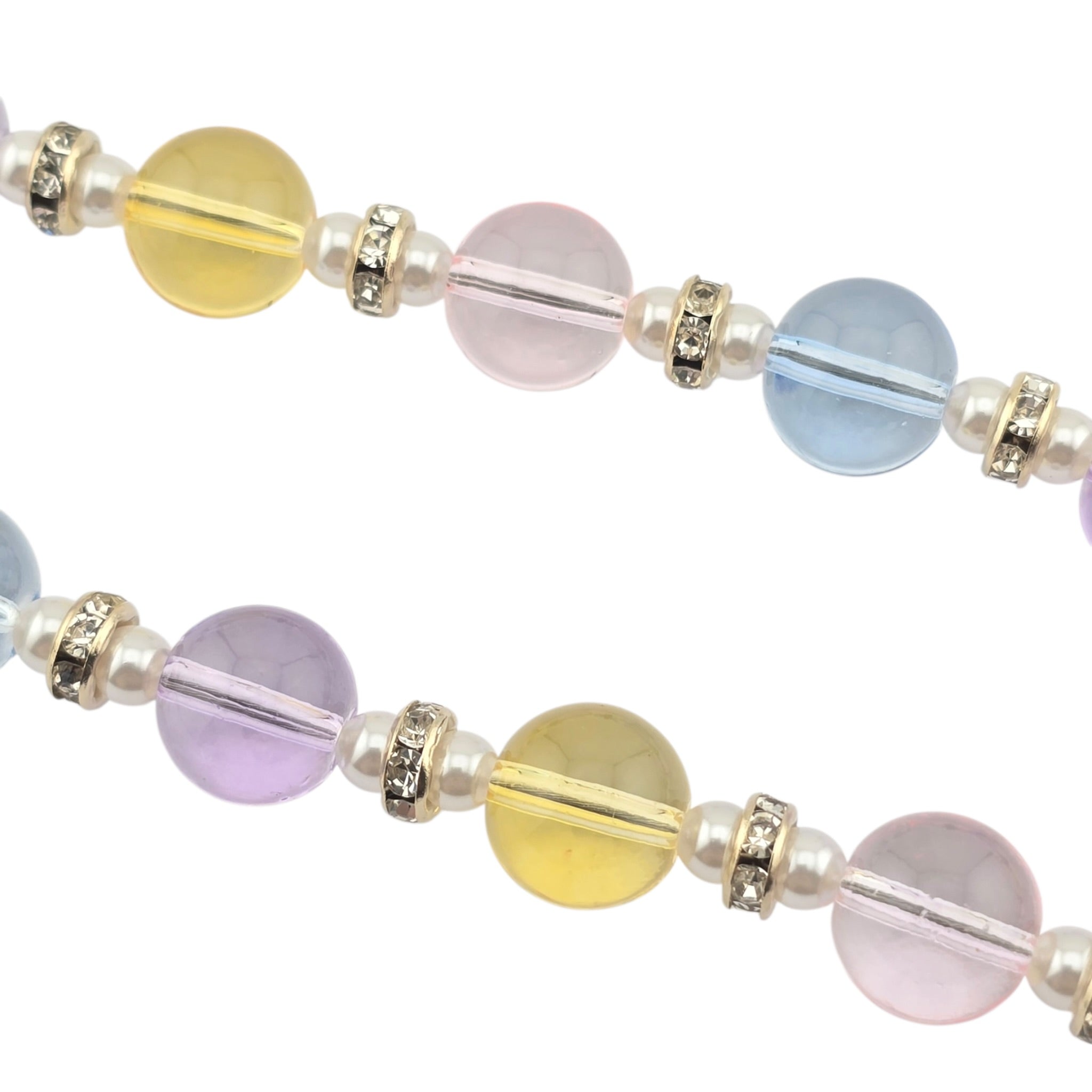 Chanel CC Multicoloured Glass Pearl Necklace 2026 CHANEL