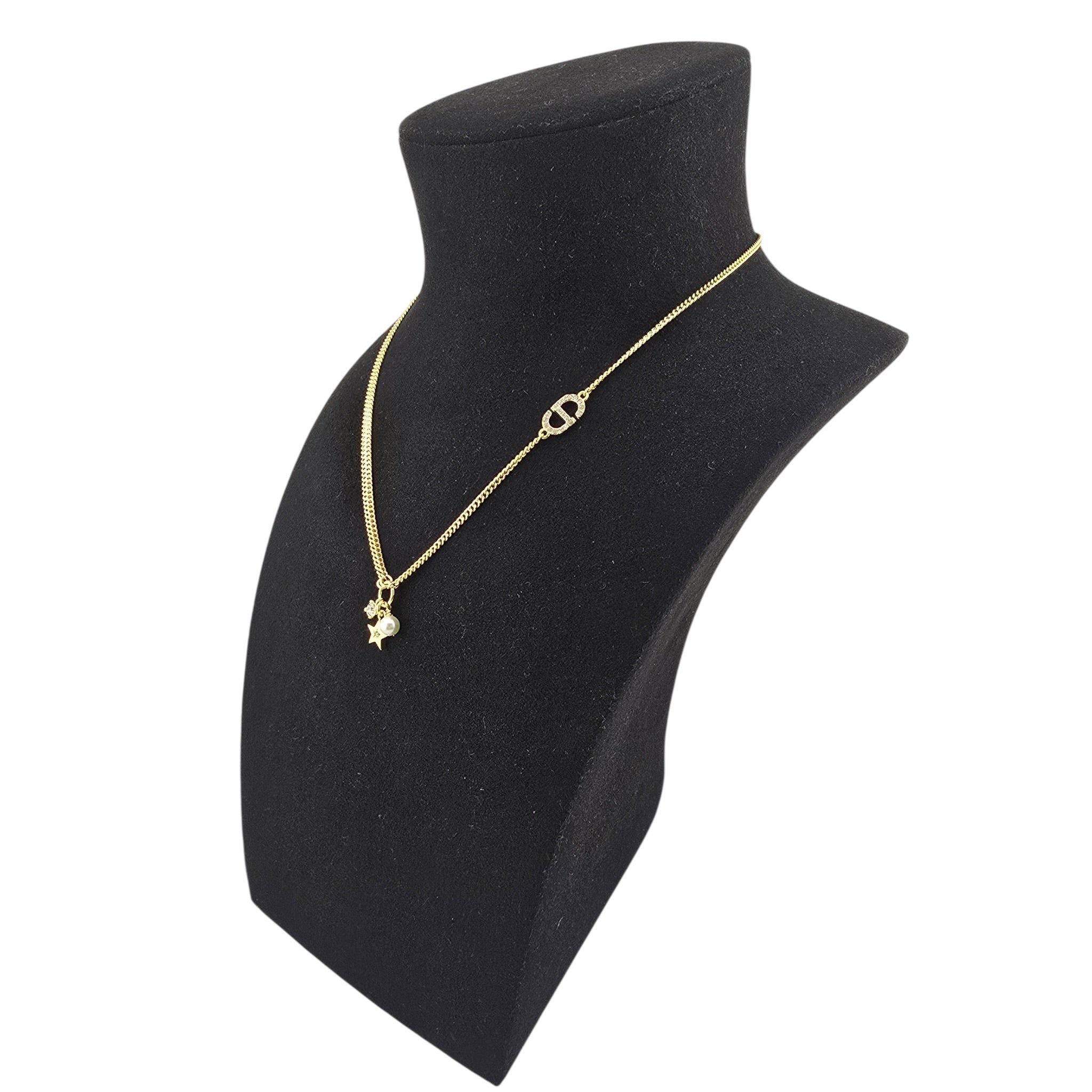 Christian Dior Petit CD Multi Gold Necklace DIOR