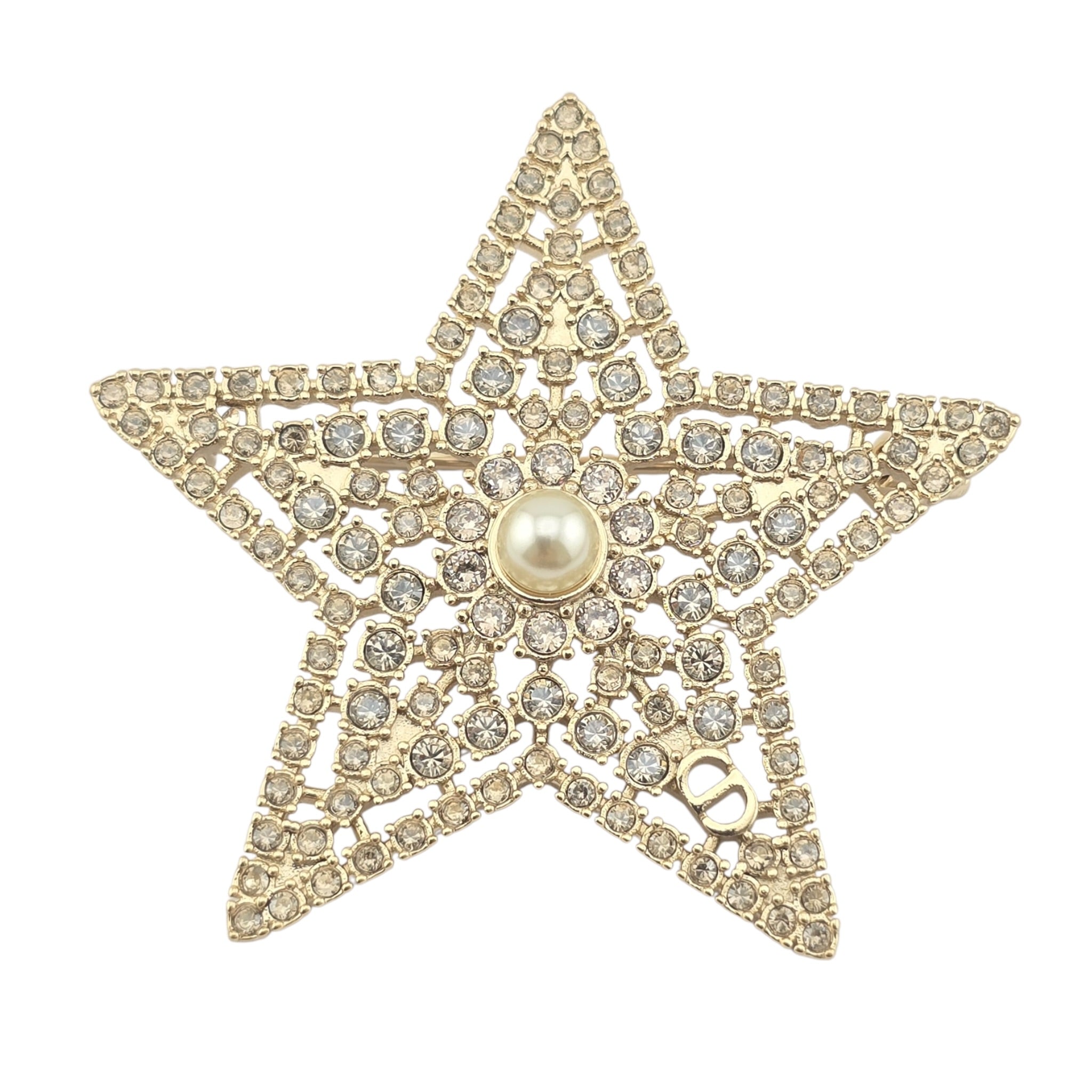 Christian Dior CD Nuit Étoilée Brooch DIOR