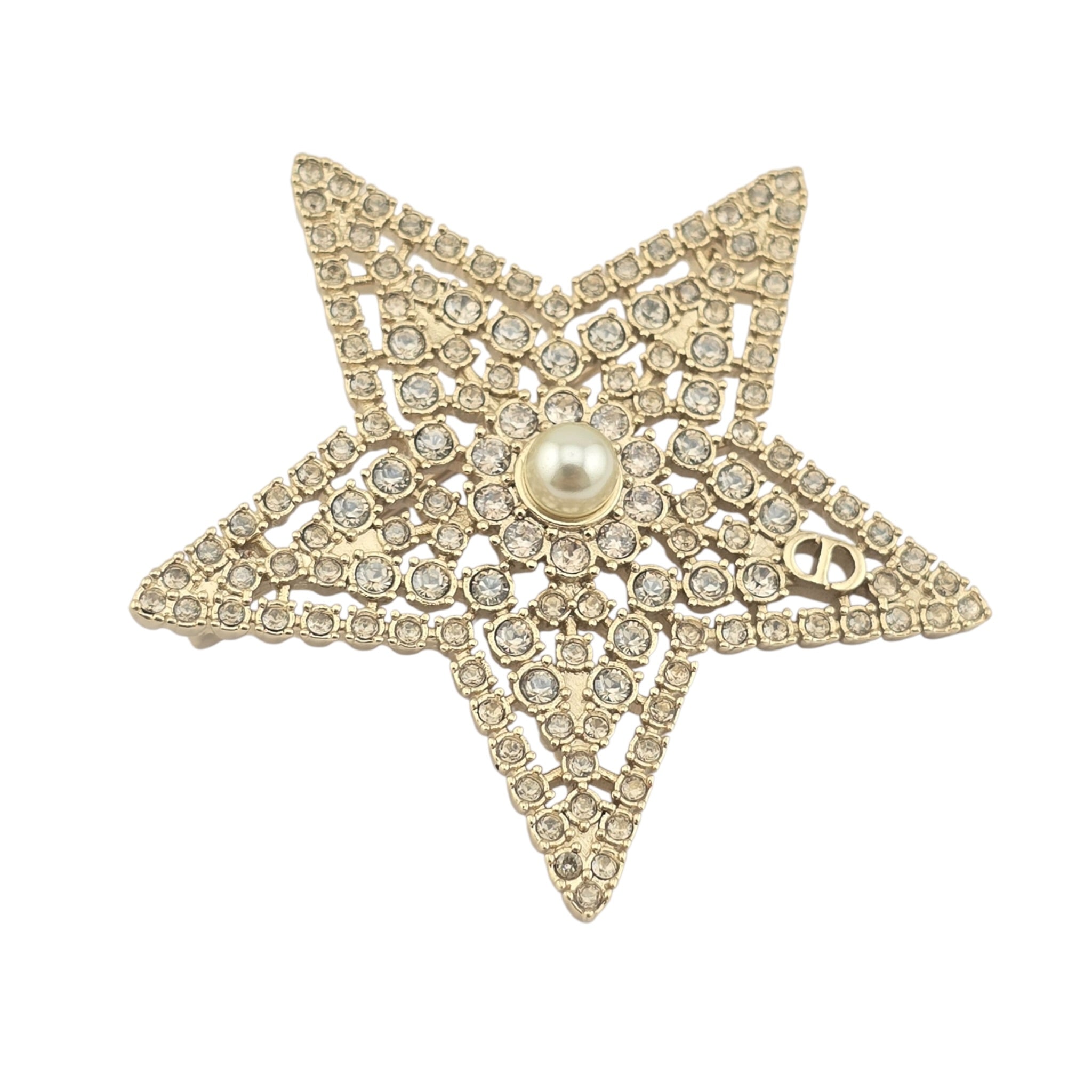 Christian Dior CD Nuit Étoilée Brooch DIOR
