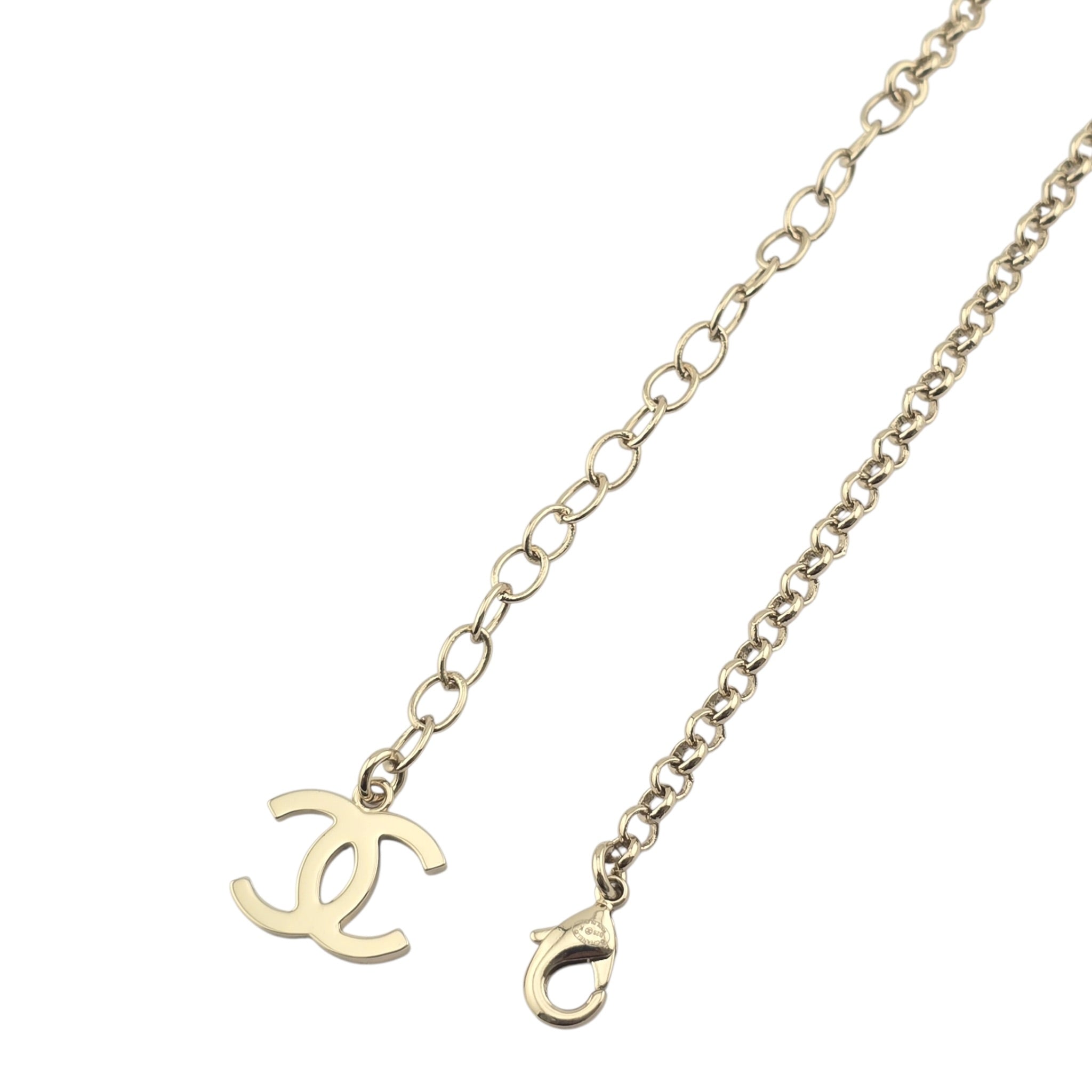 Chanel CC Gold Star Pendant Necklace 2025 CHANEL