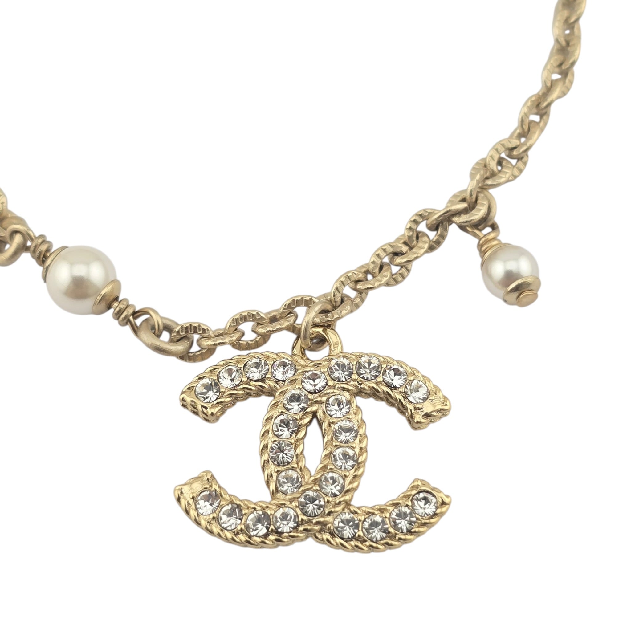 Chanel CC Gold Metal Bracelet 2021 CHANEL