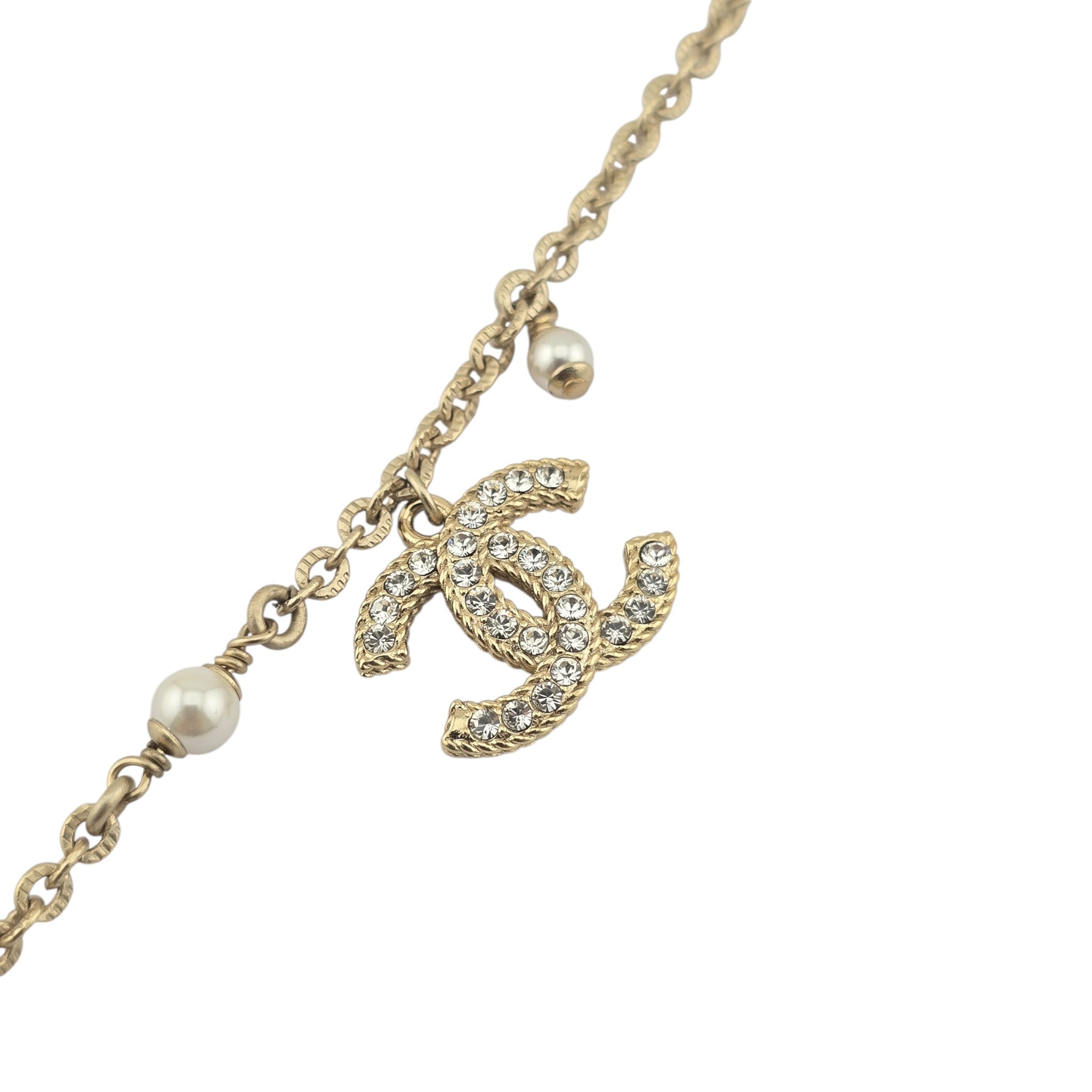 Chanel CC Gold Metal Bracelet 2021 CHANEL