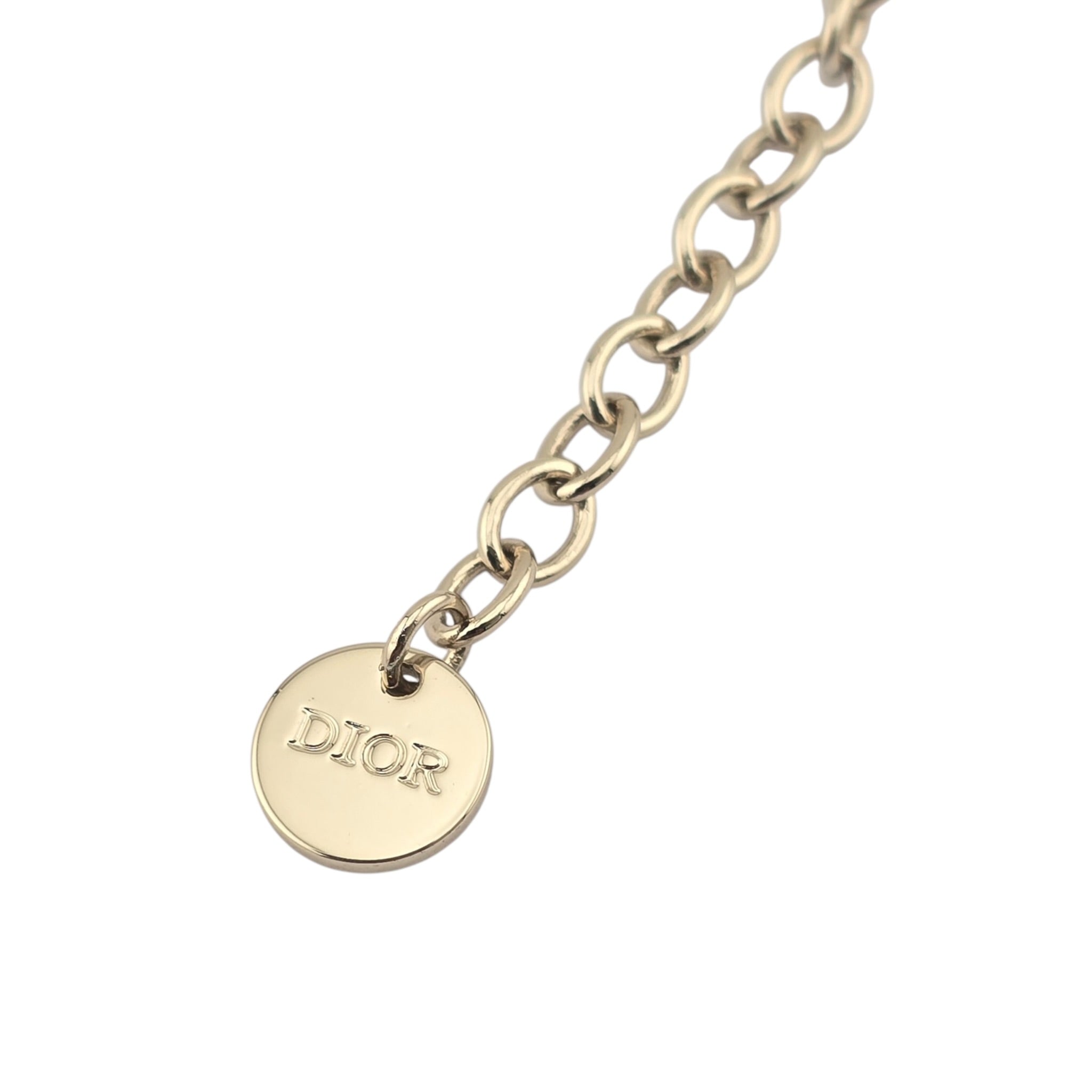 Christian Dior CD Fleur de Glace Necklace DIOR