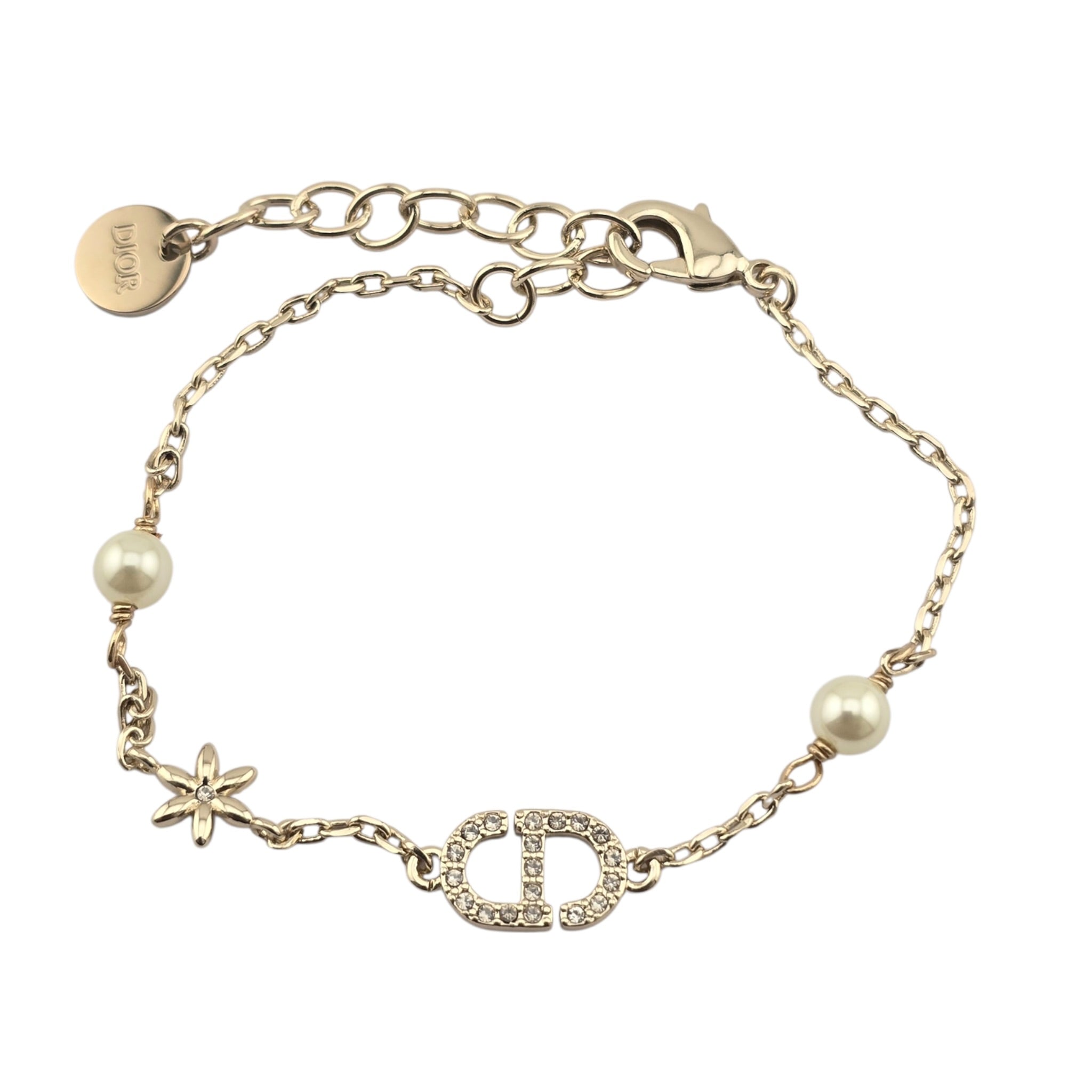 Christian Dior Petit CD Daisy Bracelet DIOR