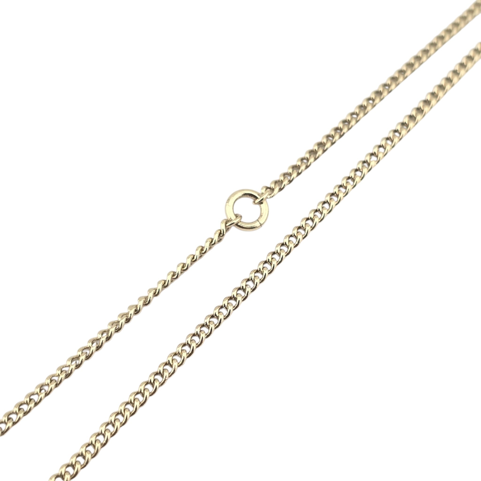 Chanel CC Bow Gold Necklace CHANEL