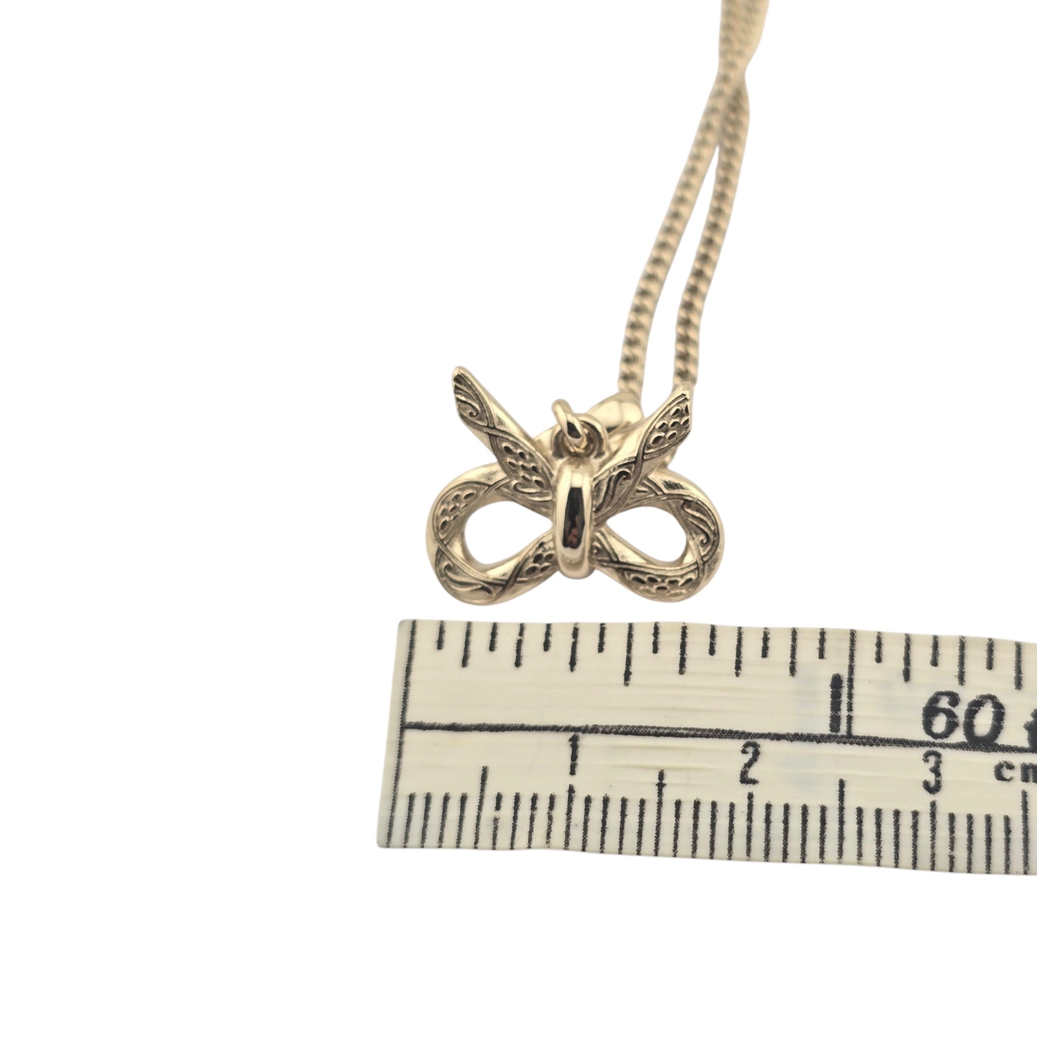 Chanel CC Bow Gold Necklace CHANEL