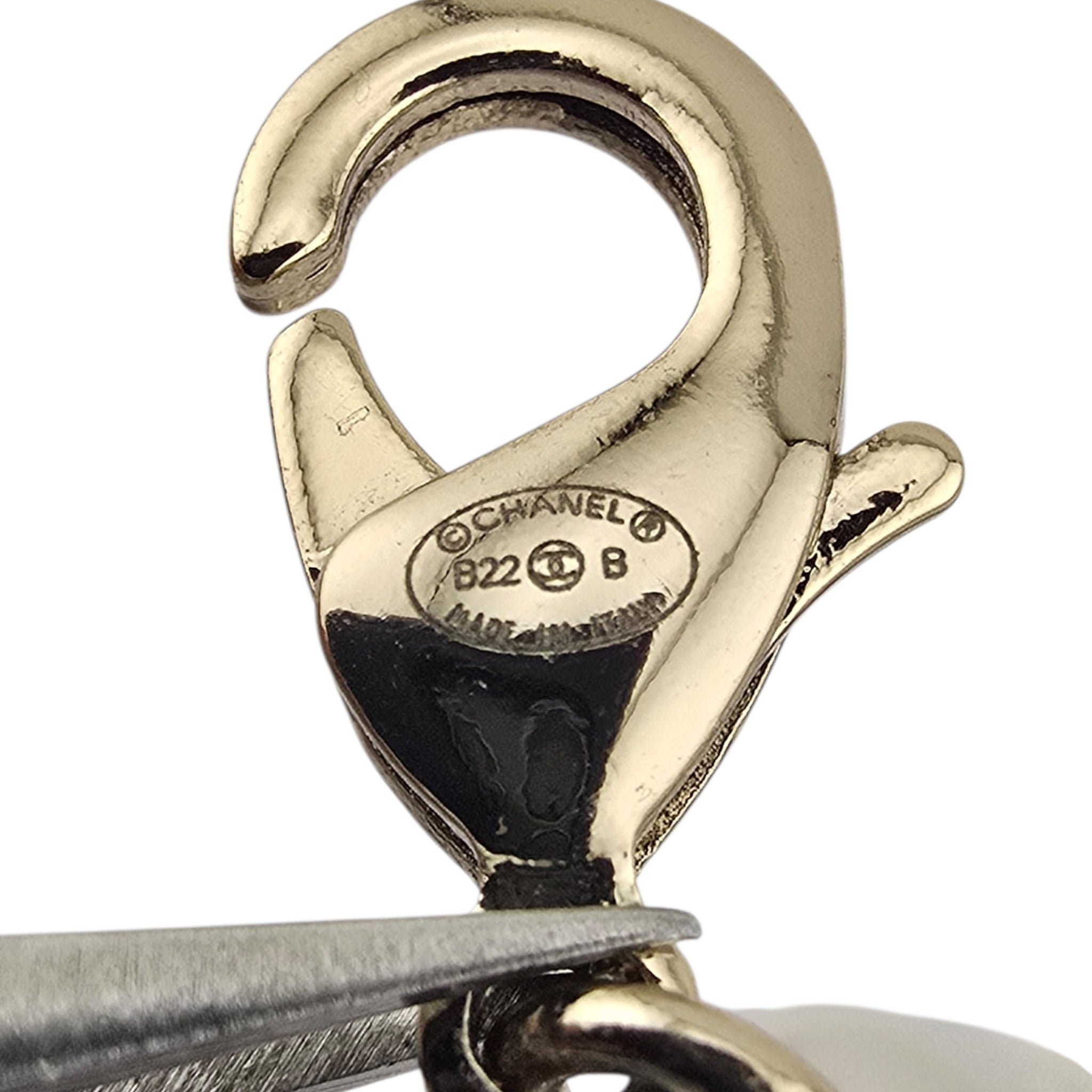 Chanel CC Coco Love Long Pearl Necklace 2022 CHANEL