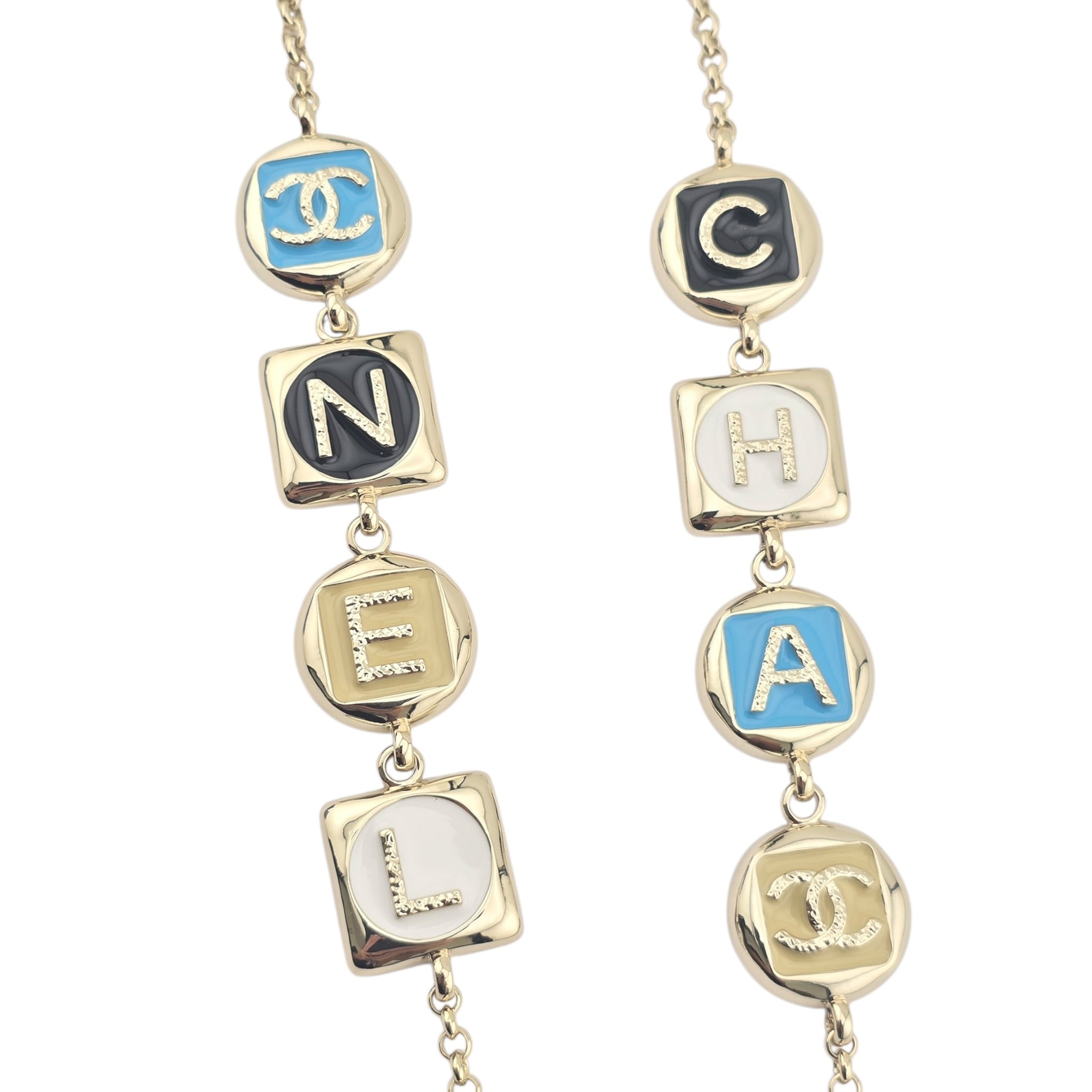 Chanel Cruise 26 Gold Resin Long Necklace 2026 CHANEL