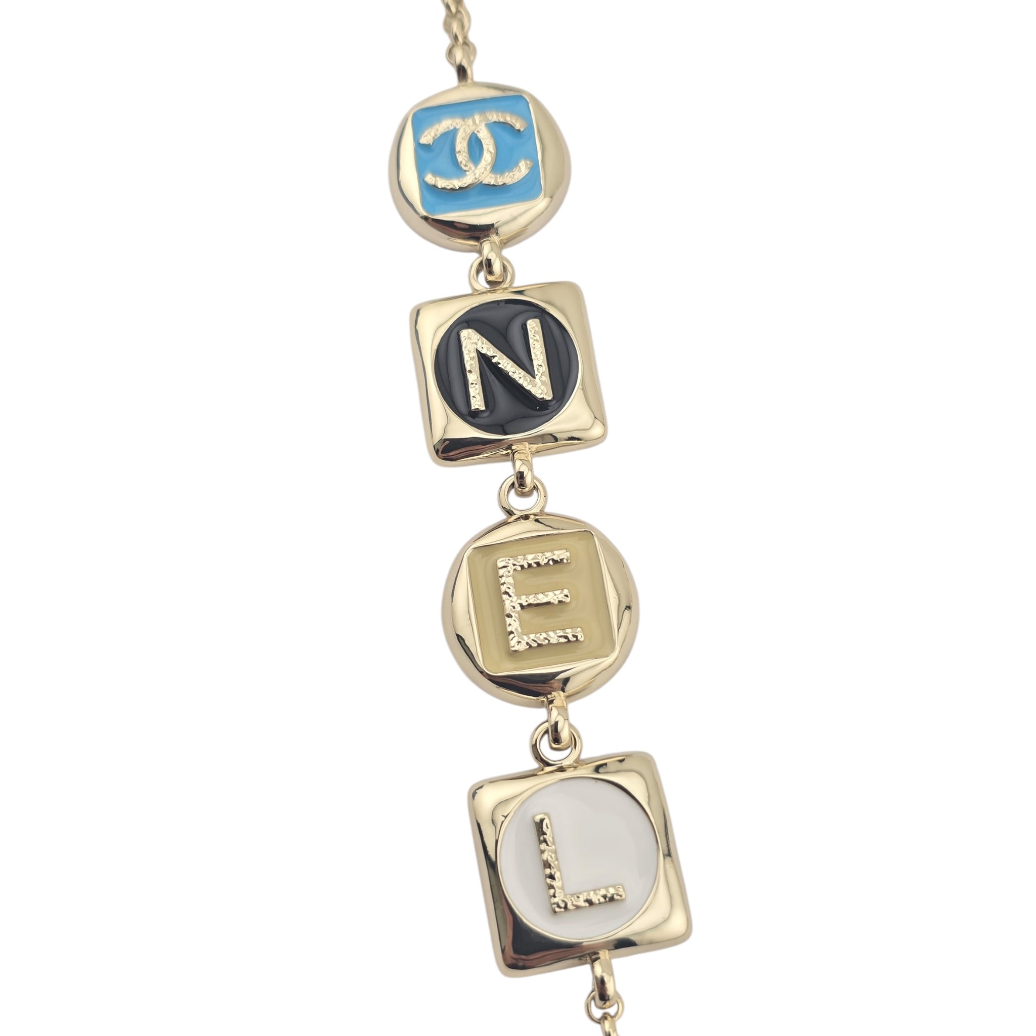 Chanel Cruise 26 Gold Resin Long Necklace 2026 CHANEL