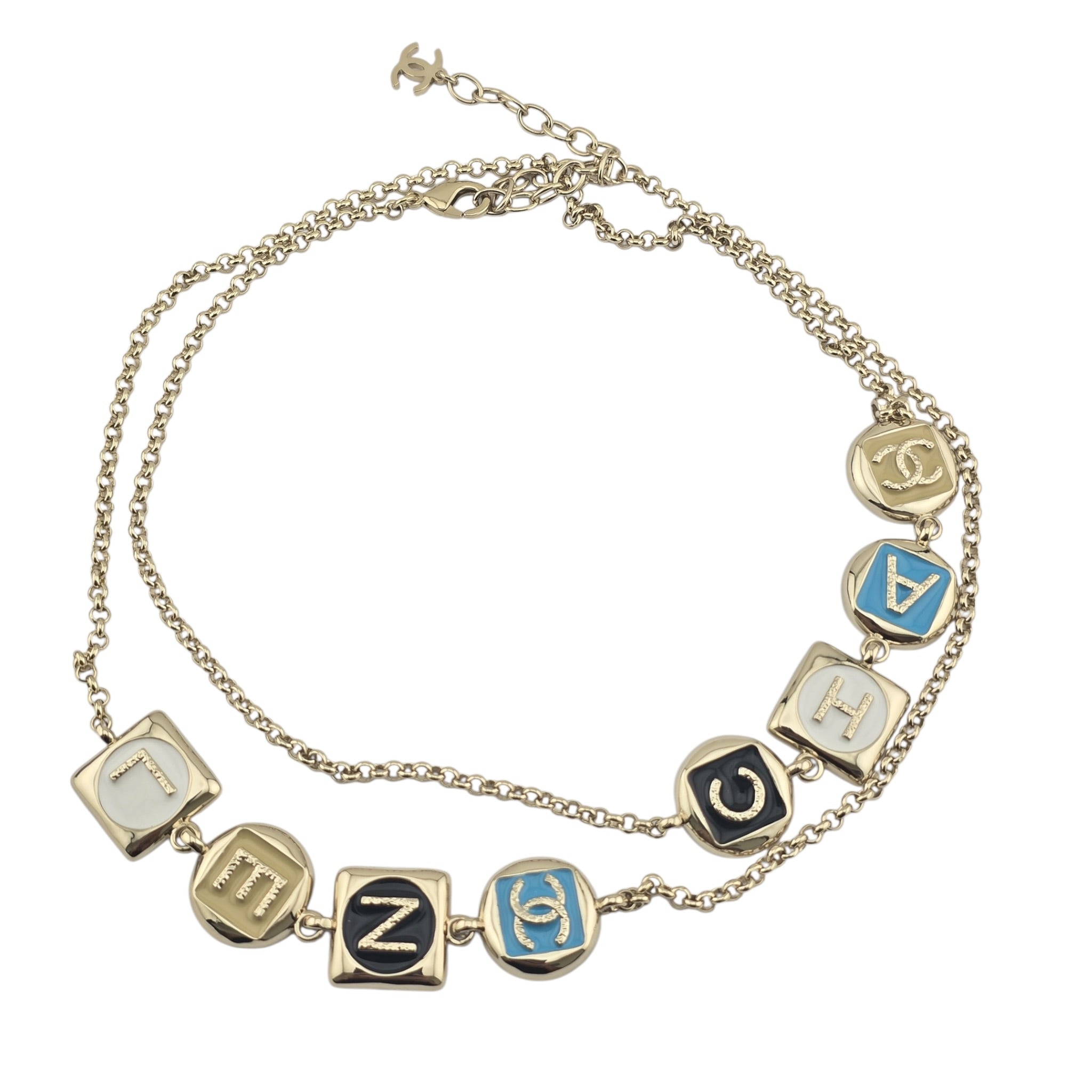 Chanel Cruise 26 Gold Resin Long Necklace 2026 CHANEL