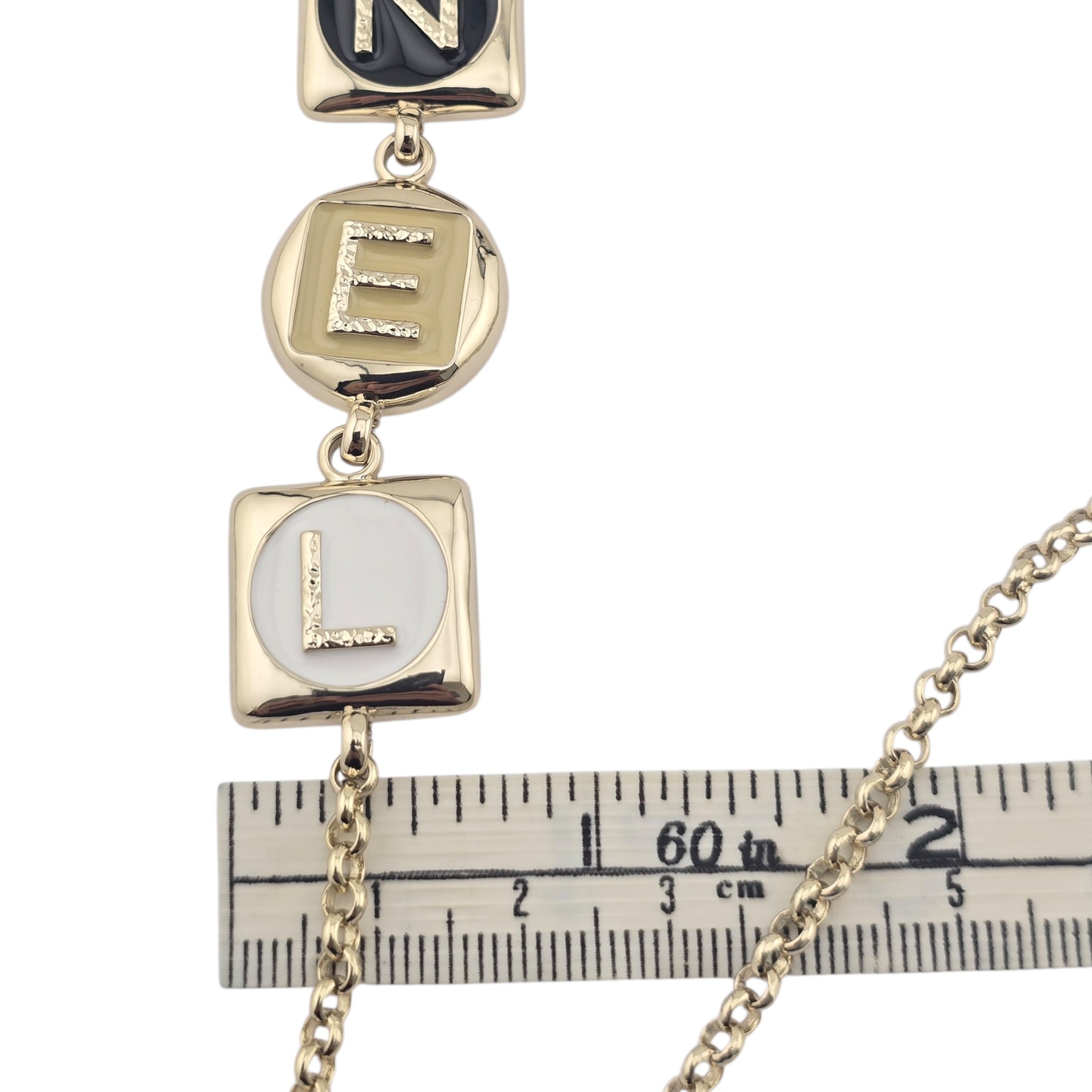 Chanel Cruise 26 Gold Resin Long Necklace 2026 CHANEL