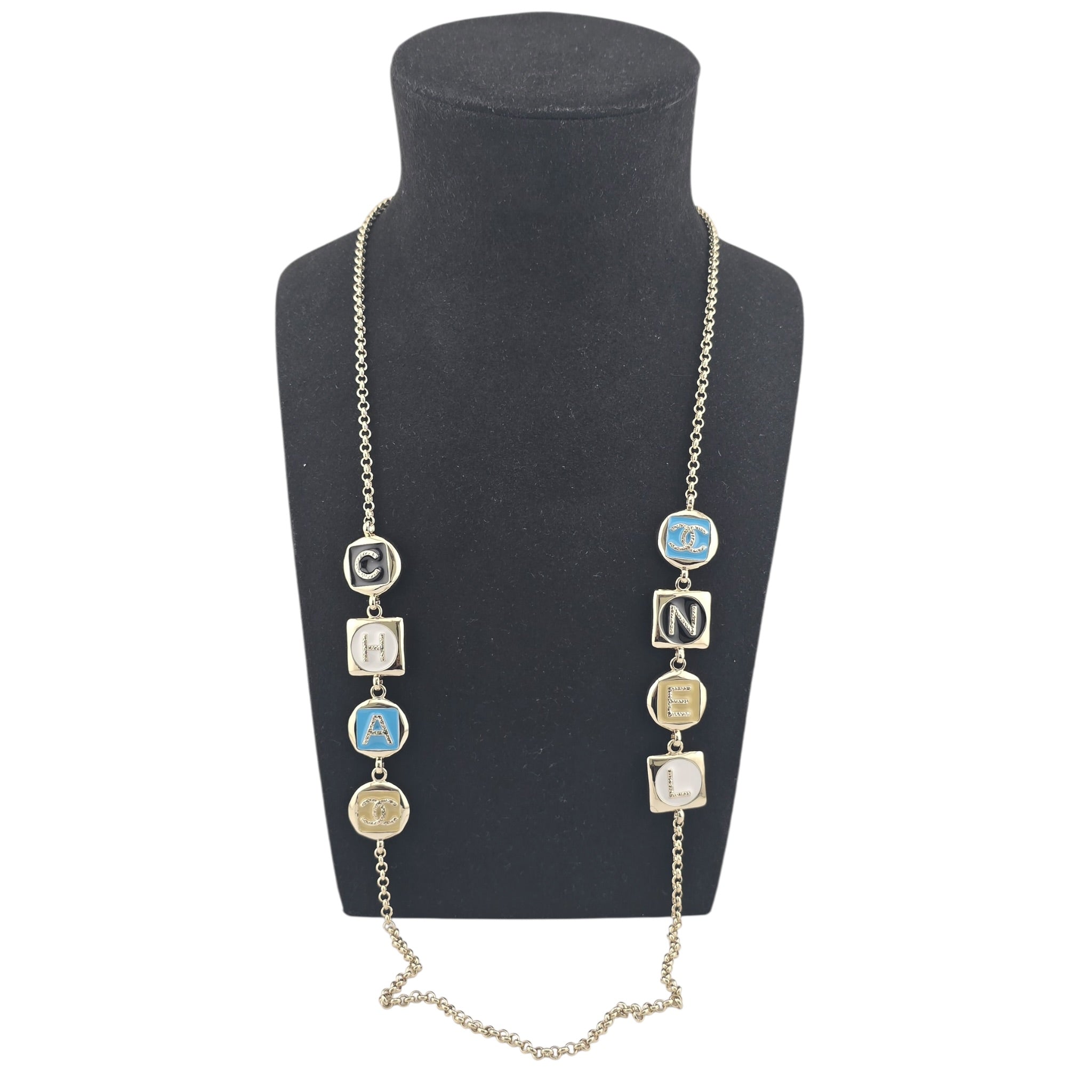 Chanel Cruise 26 Gold Resin Long Necklace 2026 CHANEL