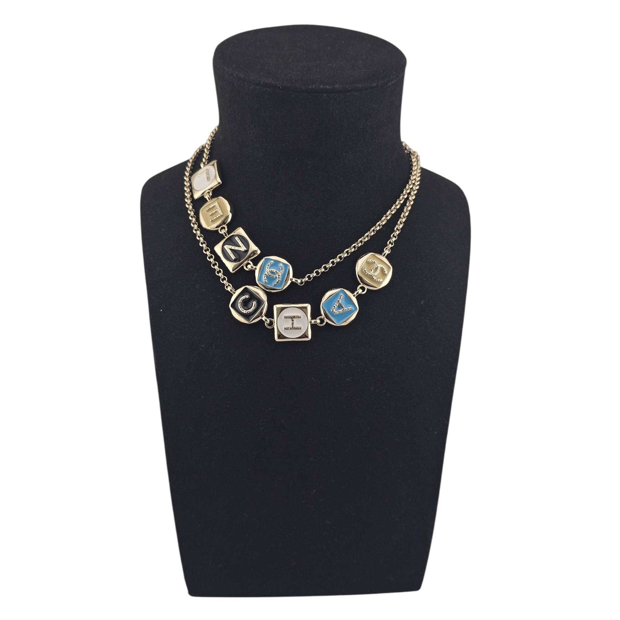 Chanel Cruise 26 Gold Resin Long Necklace 2026 CHANEL