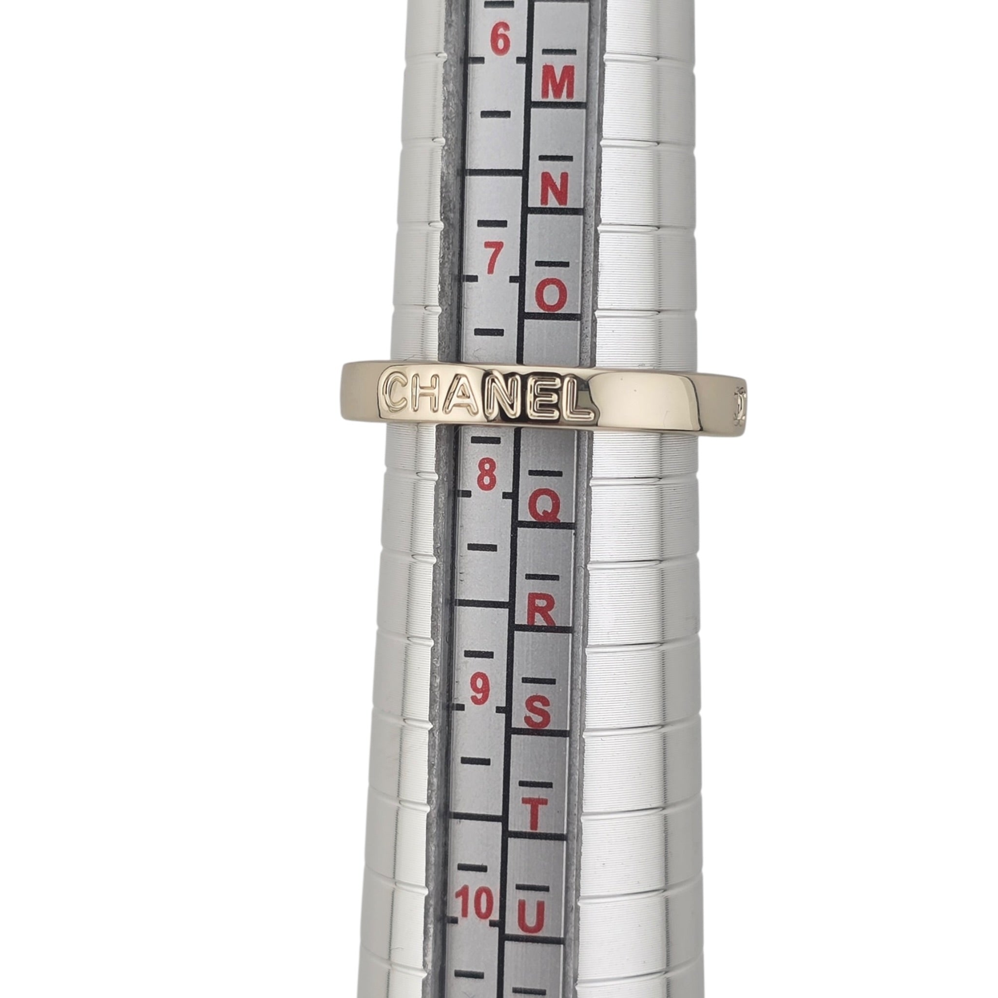 Chanel CC 3 Piece Ring Gold Silver CHANEL