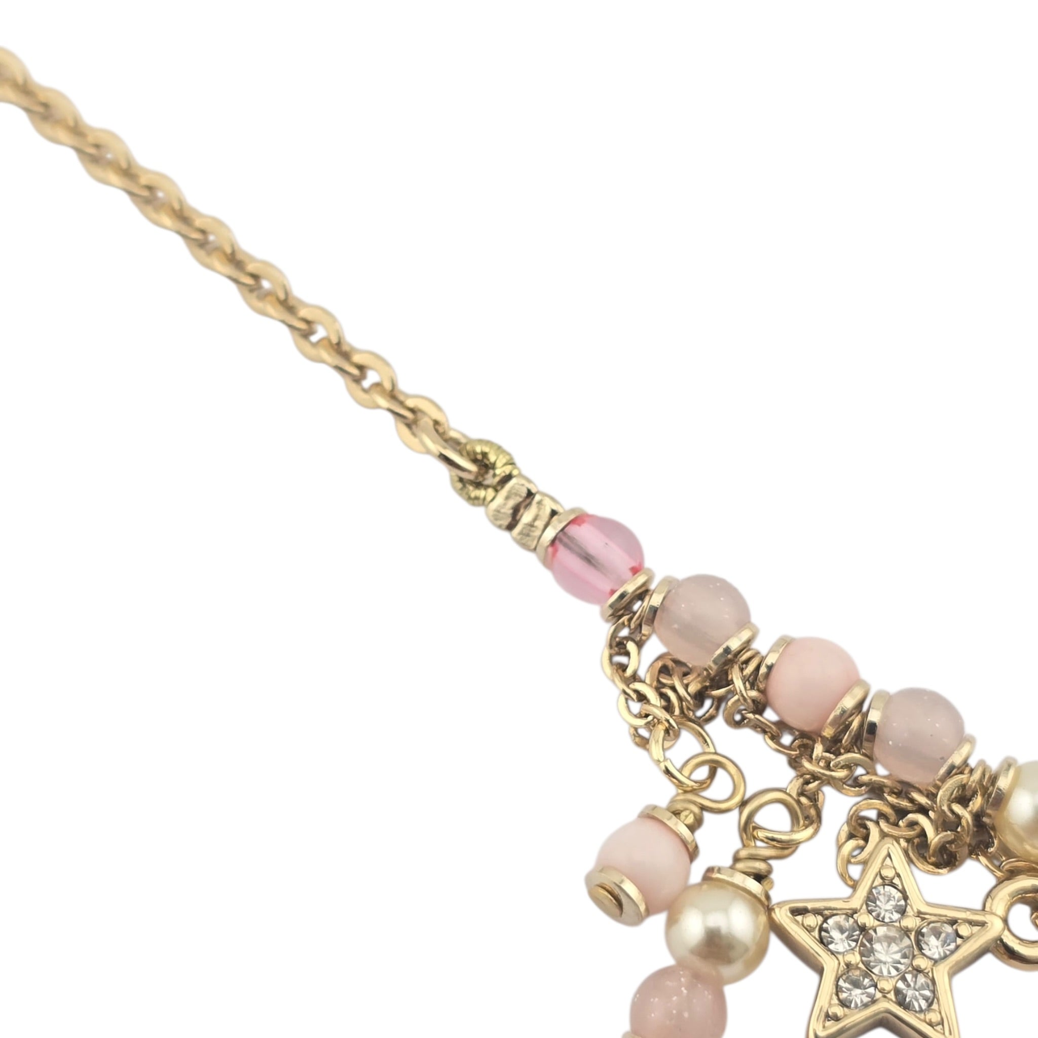 Chanel CC Camellia Pink Gold Necklace 2026 CHANEL