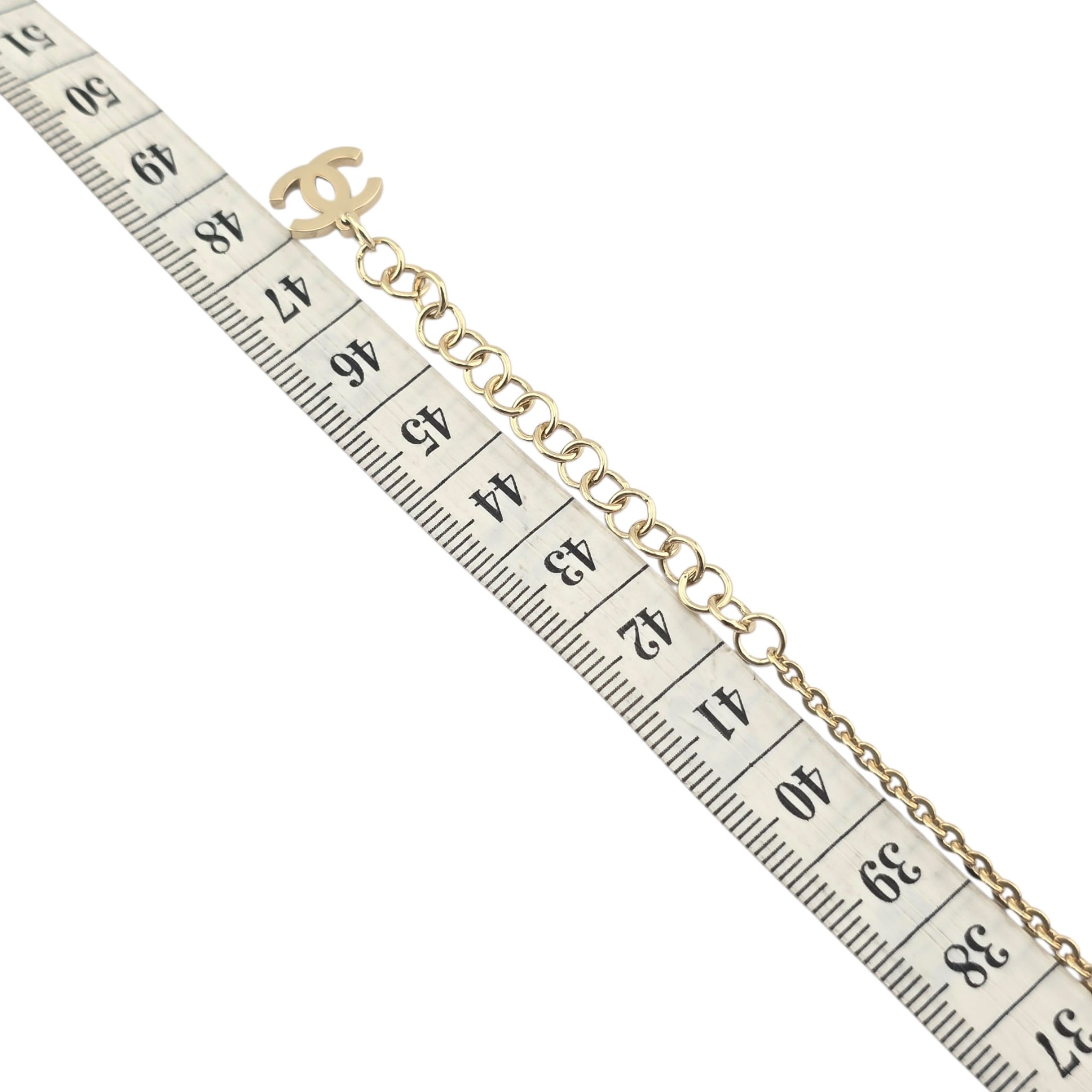 Chanel CC Camellia Pink Gold Necklace 2026 CHANEL