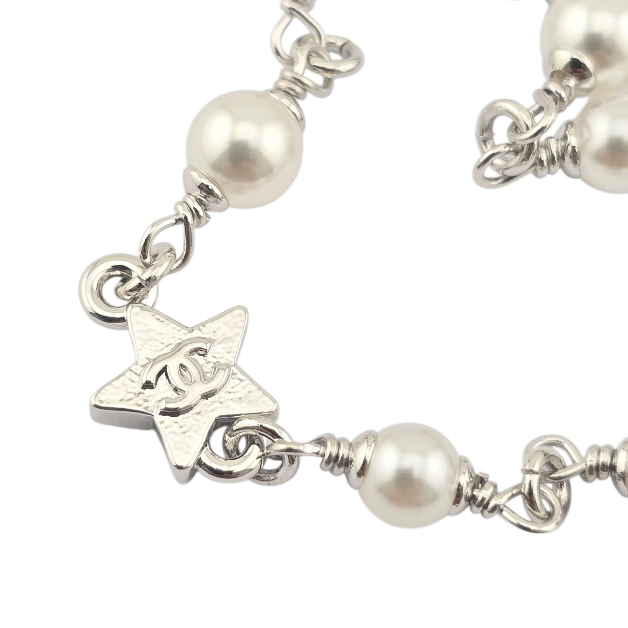 Chanel CC Black Enamel Camellia Pearl Pendant Necklace 2025 CHANEL