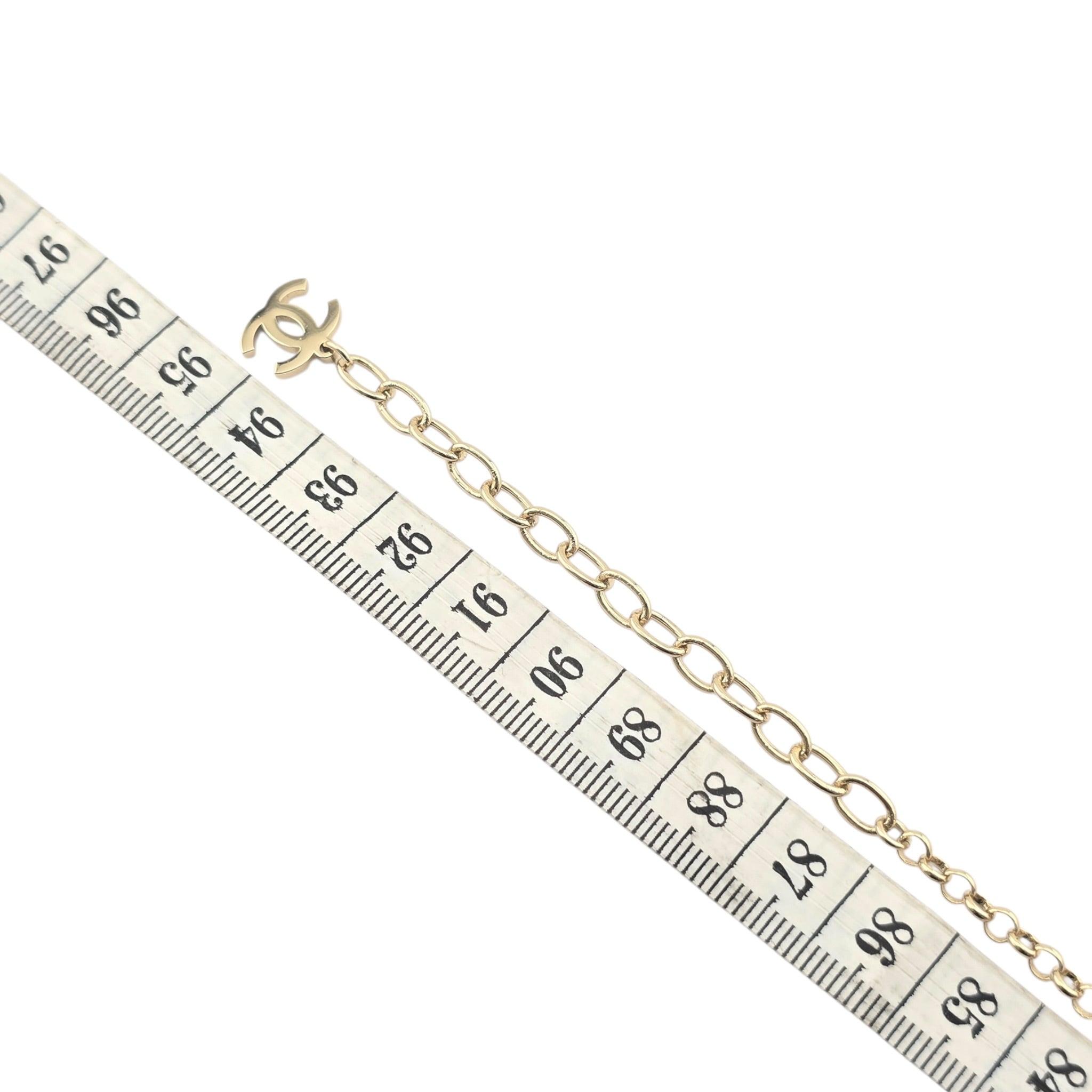 Chanel CC Flower Resin Faux Pearl Long Necklace 2026 CHANEL