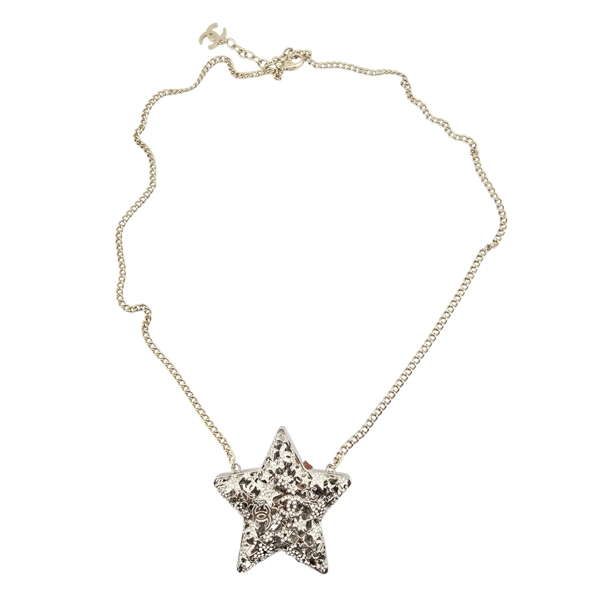 Chanel CC Star Pendant Necklace 2025 CHANEL