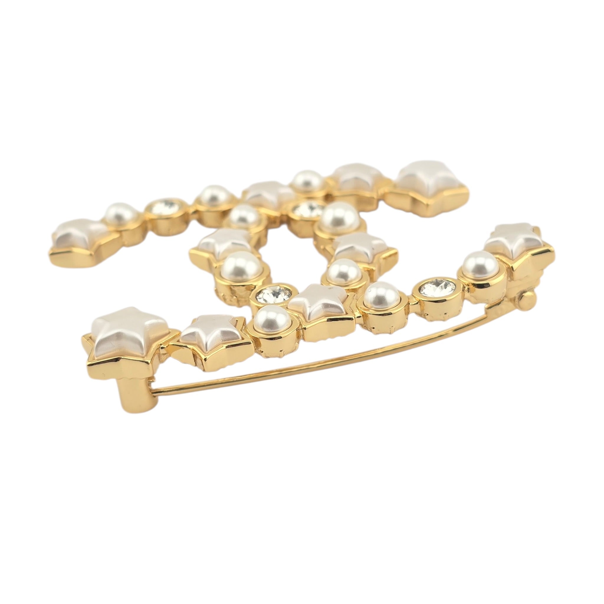 Chanel CC Gold Star Brooch 2024 CHANEL