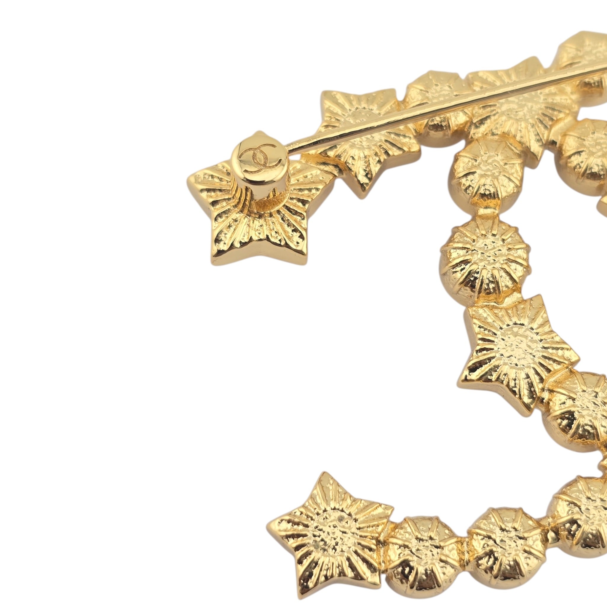 Chanel CC Gold Star Brooch 2024 CHANEL