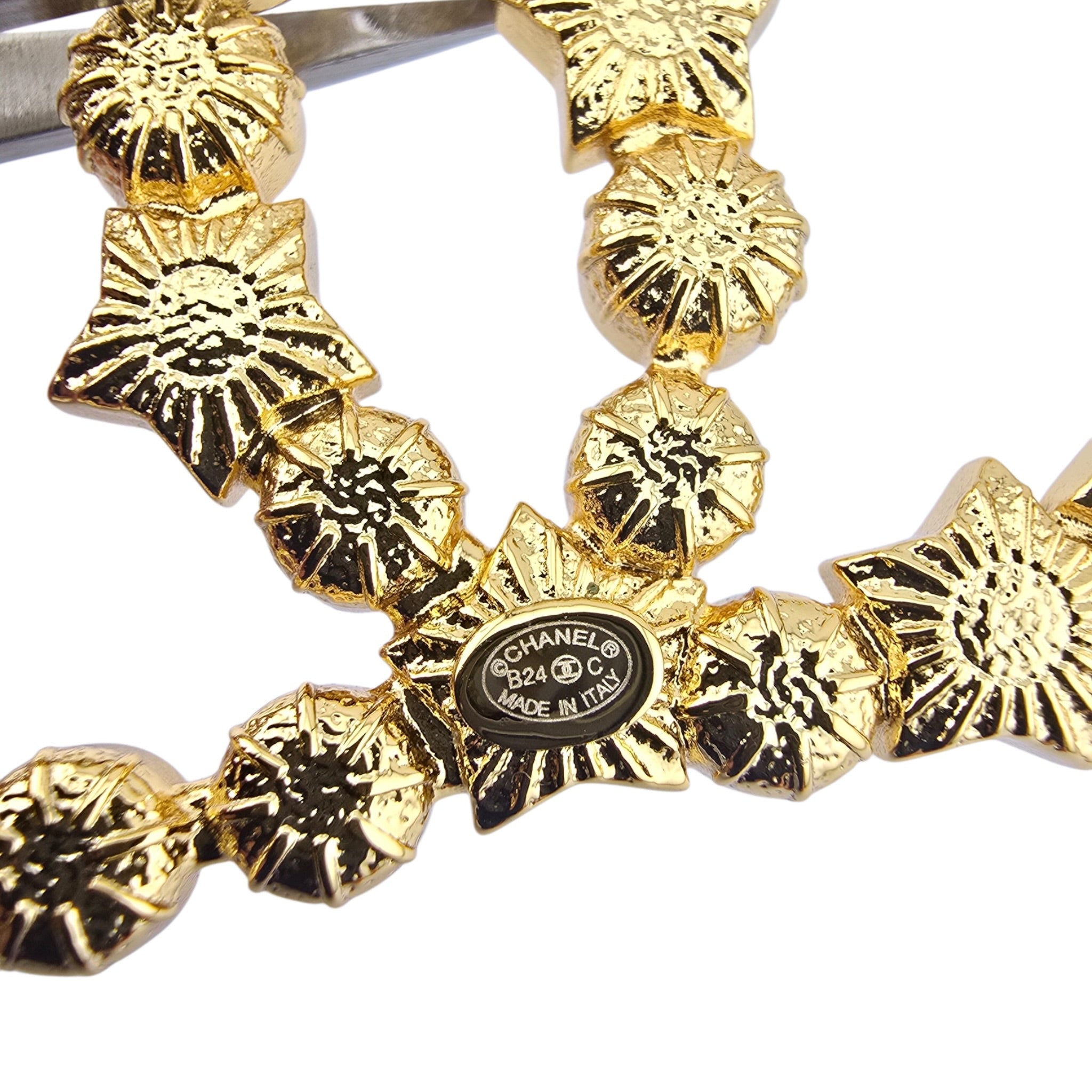 Chanel CC Gold Star Brooch 2024 CHANEL