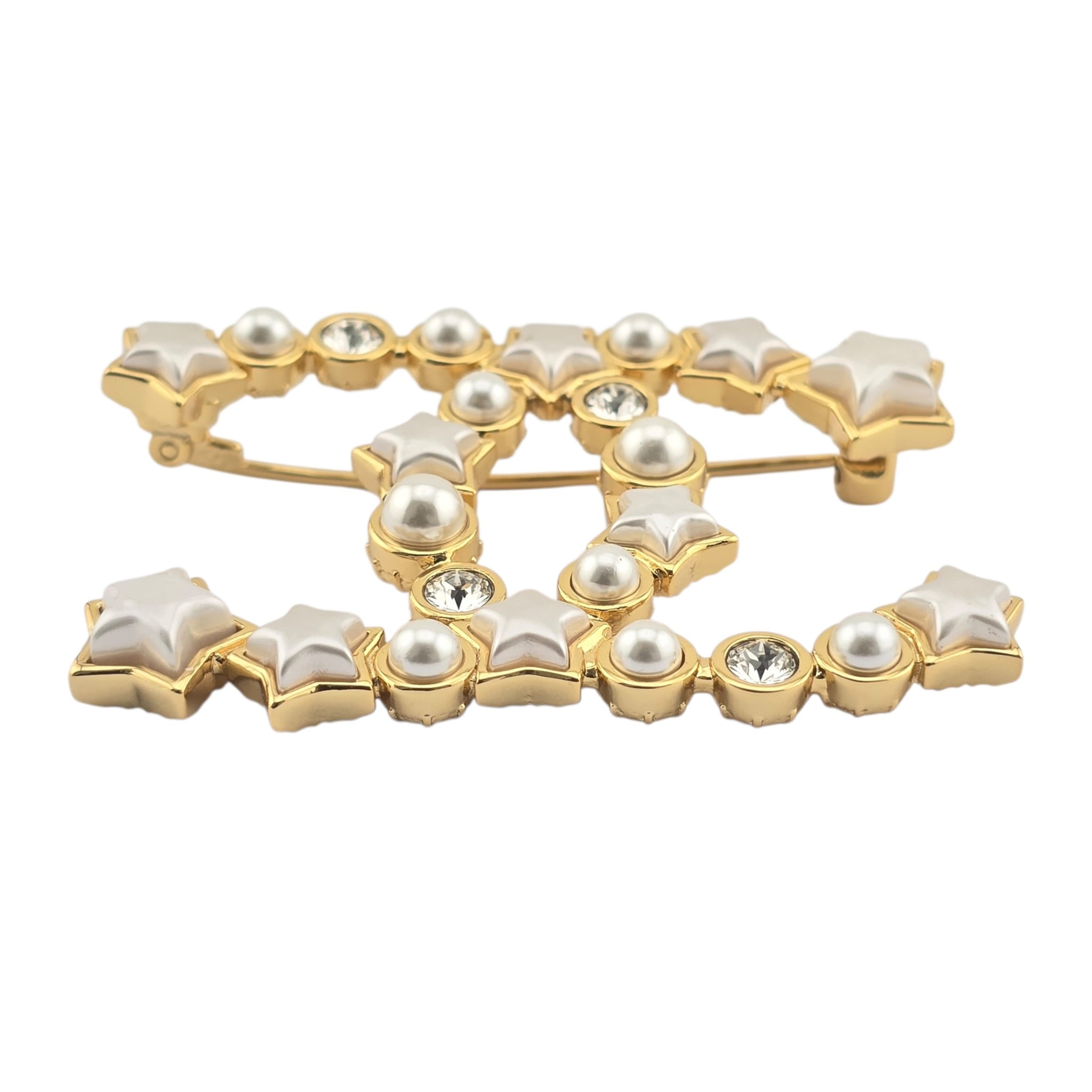 Chanel CC Gold Star Brooch 2024 CHANEL