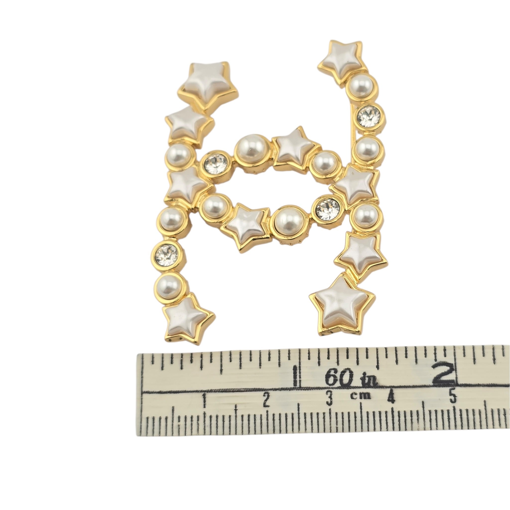 Chanel CC Gold Star Brooch 2024 CHANEL