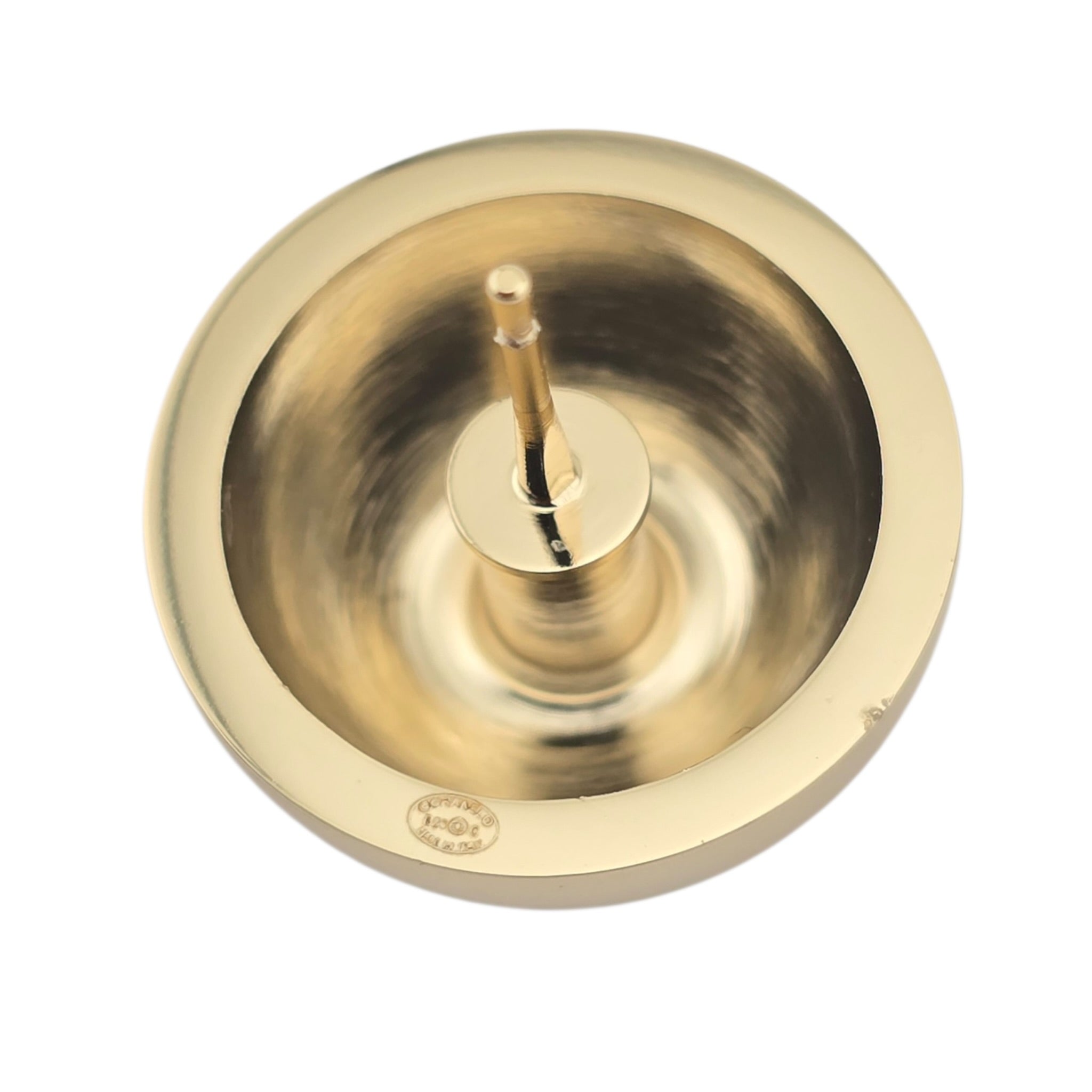 Chanel CC Gold Metal Crystal Round Earrings 2026 CHANEL