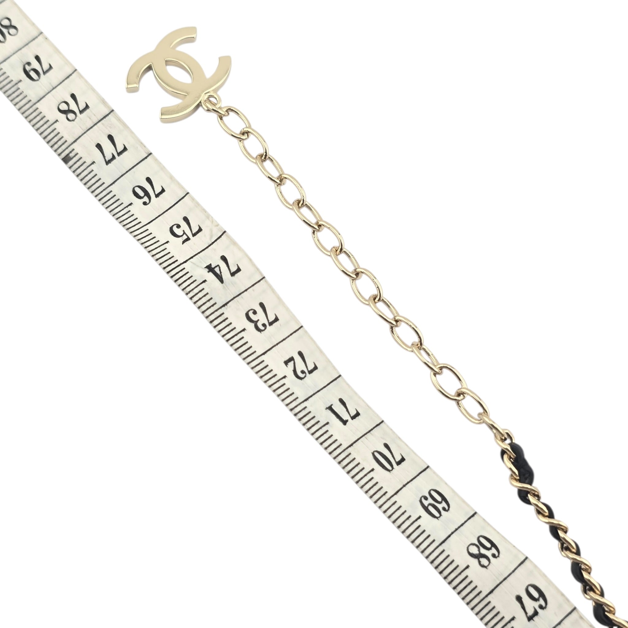 Chanel CC Robot Gabrielle Doll Pink Leather Necklace 25B CHANEL