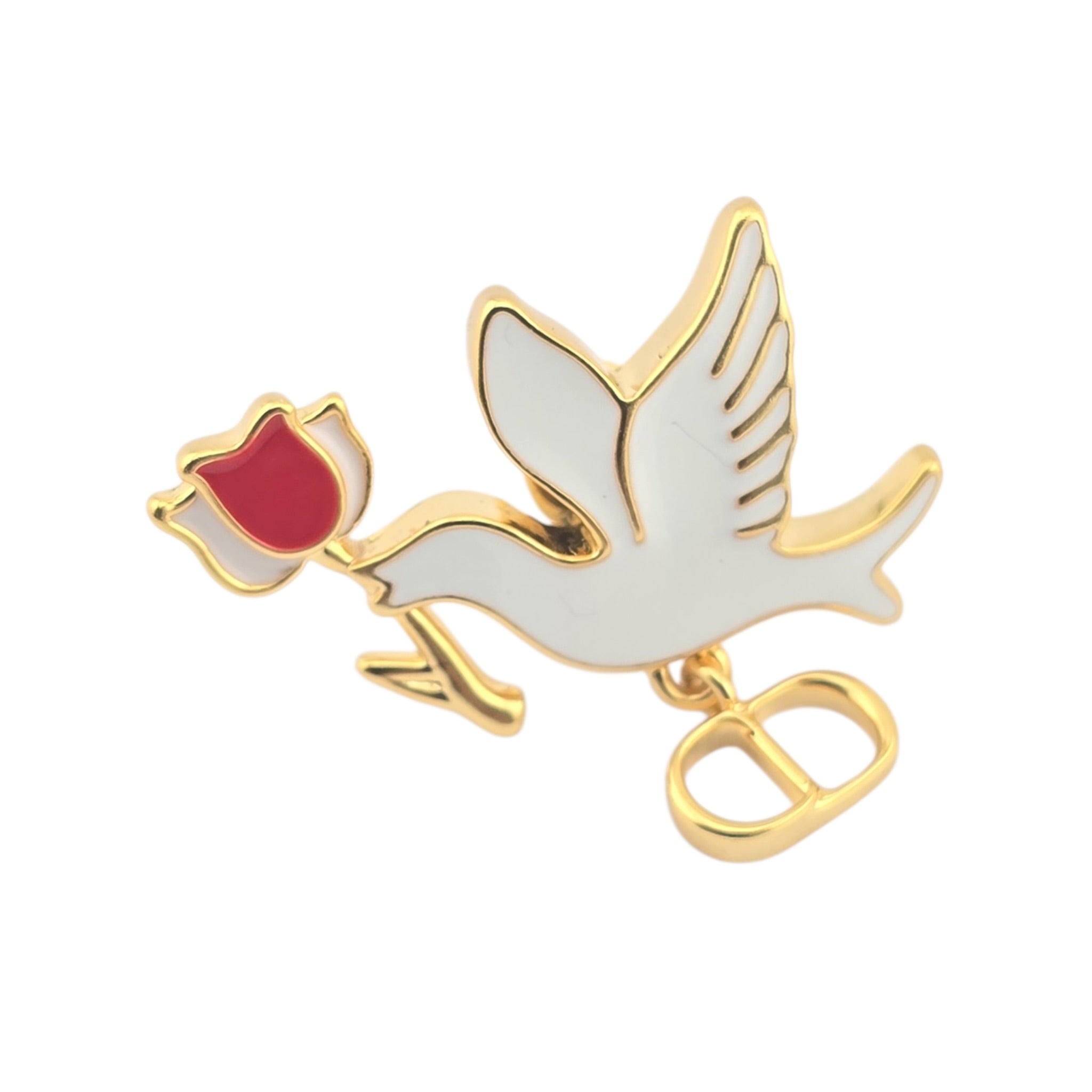 Christian Dior Dioramour Doves & Roses Earrings DIOR