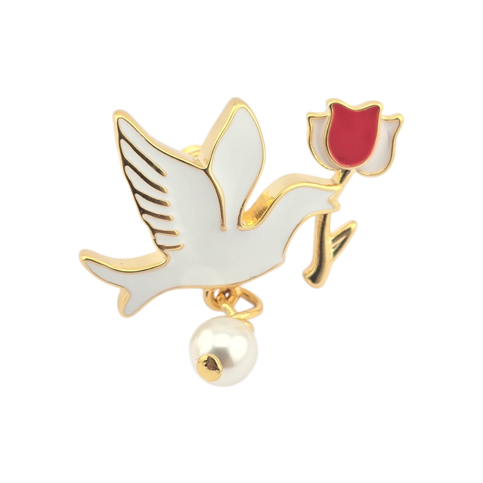 Christian Dior Dioramour Doves & Roses Earrings DIOR