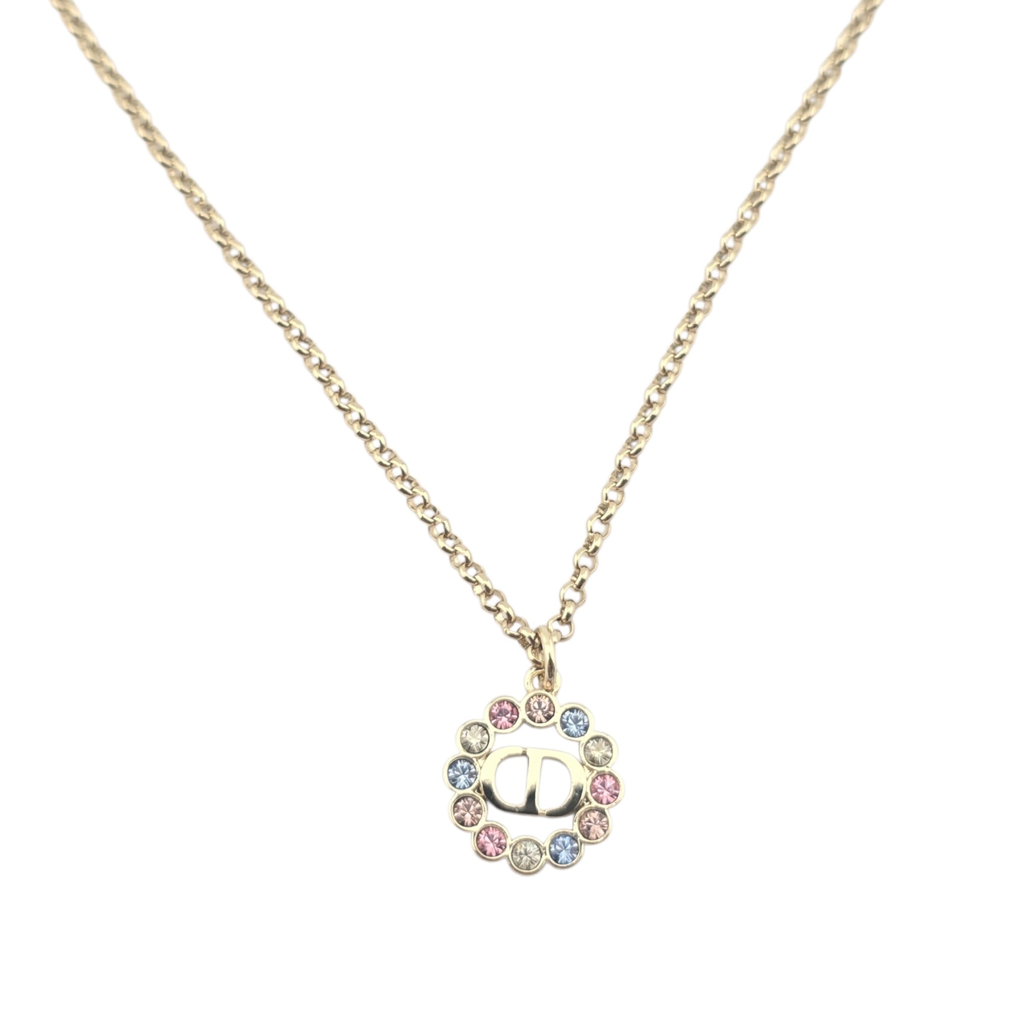 Christian Dior Petit CD Circle Necklace DIOR