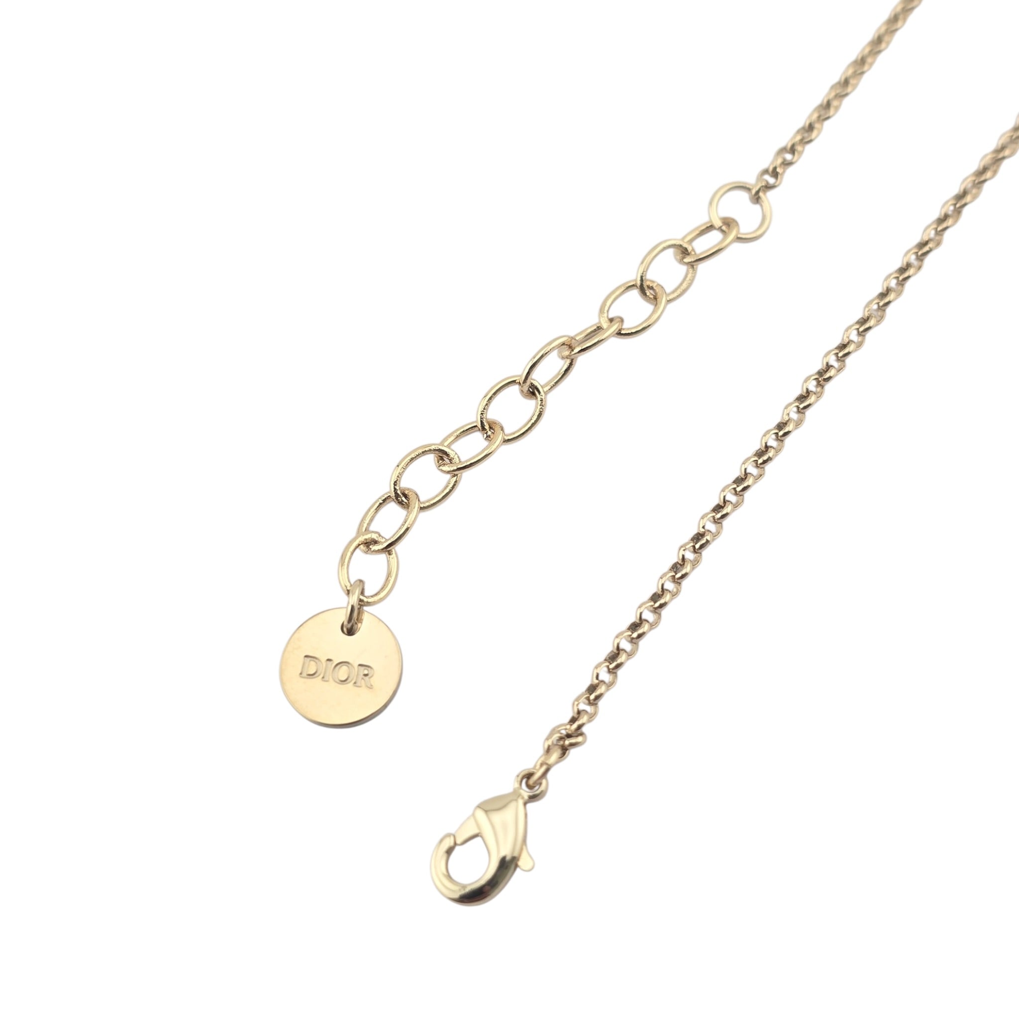 Christian Dior Petit CD Circle Necklace DIOR