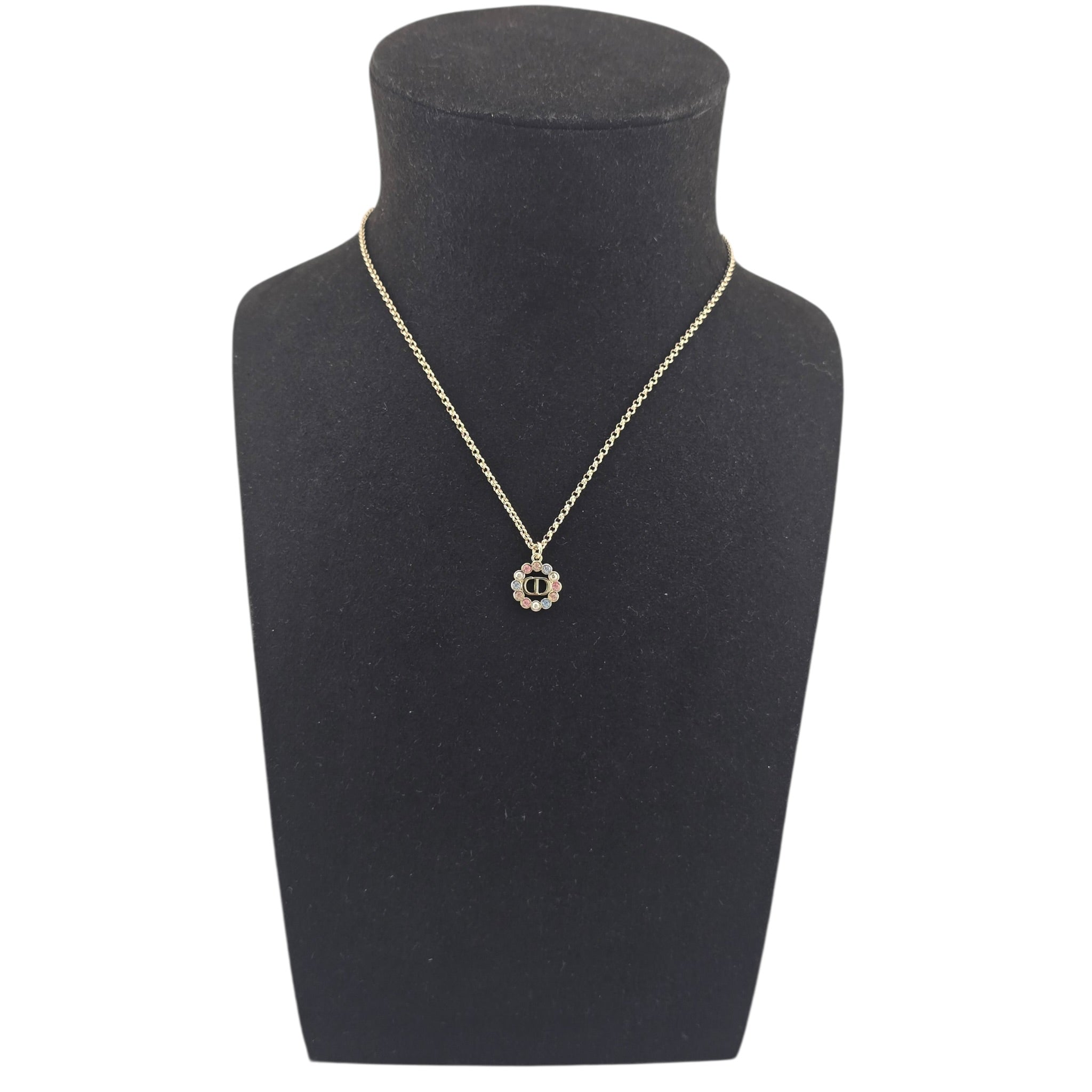 Christian Dior Petit CD Circle Necklace DIOR