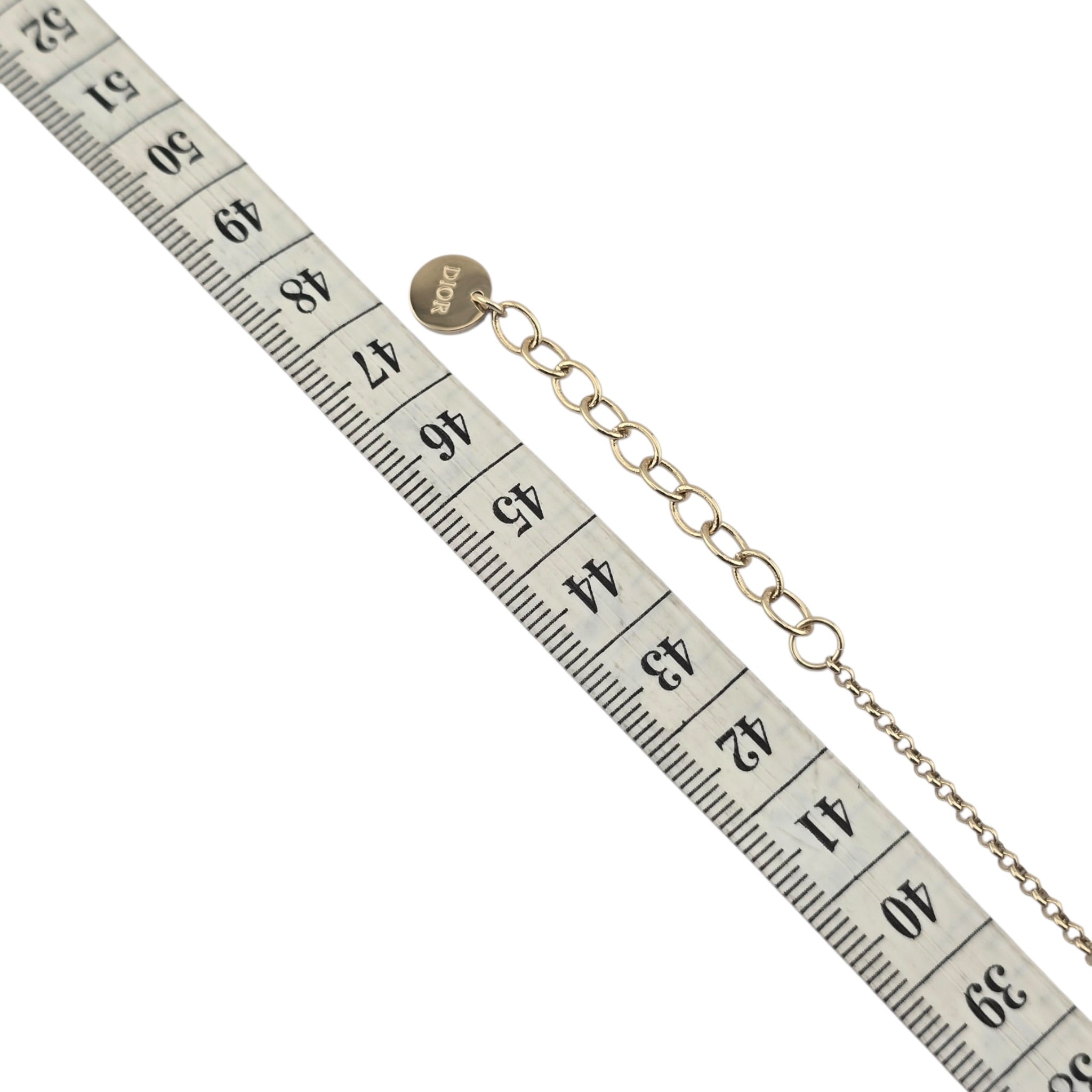 Christian Dior Petit CD Circle Necklace DIOR