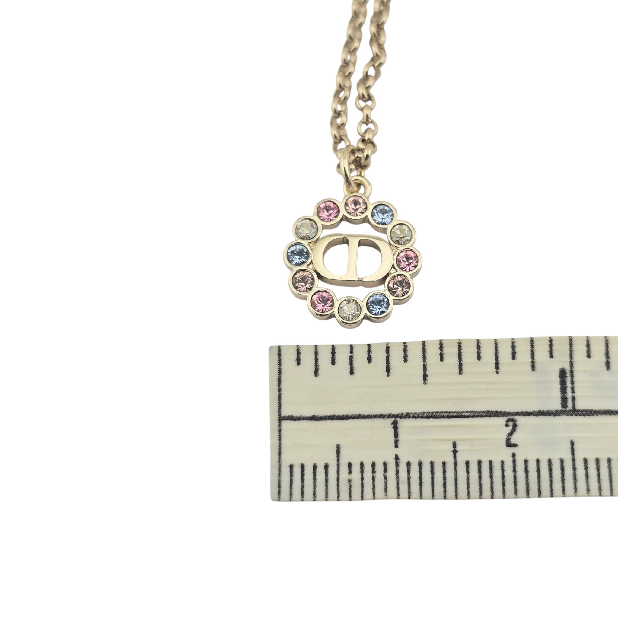 Christian Dior Petit CD Circle Necklace DIOR