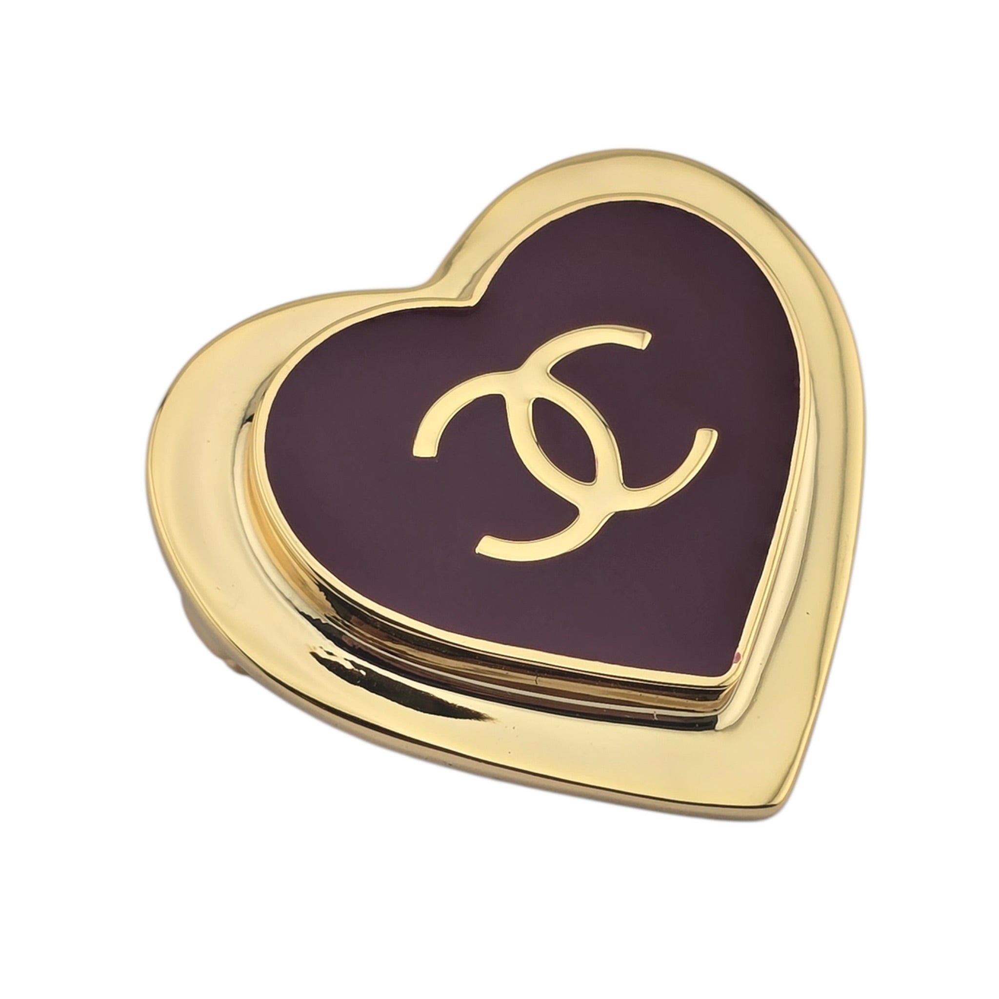Chanel CC Red Heart Brooch 2026 CHANEL