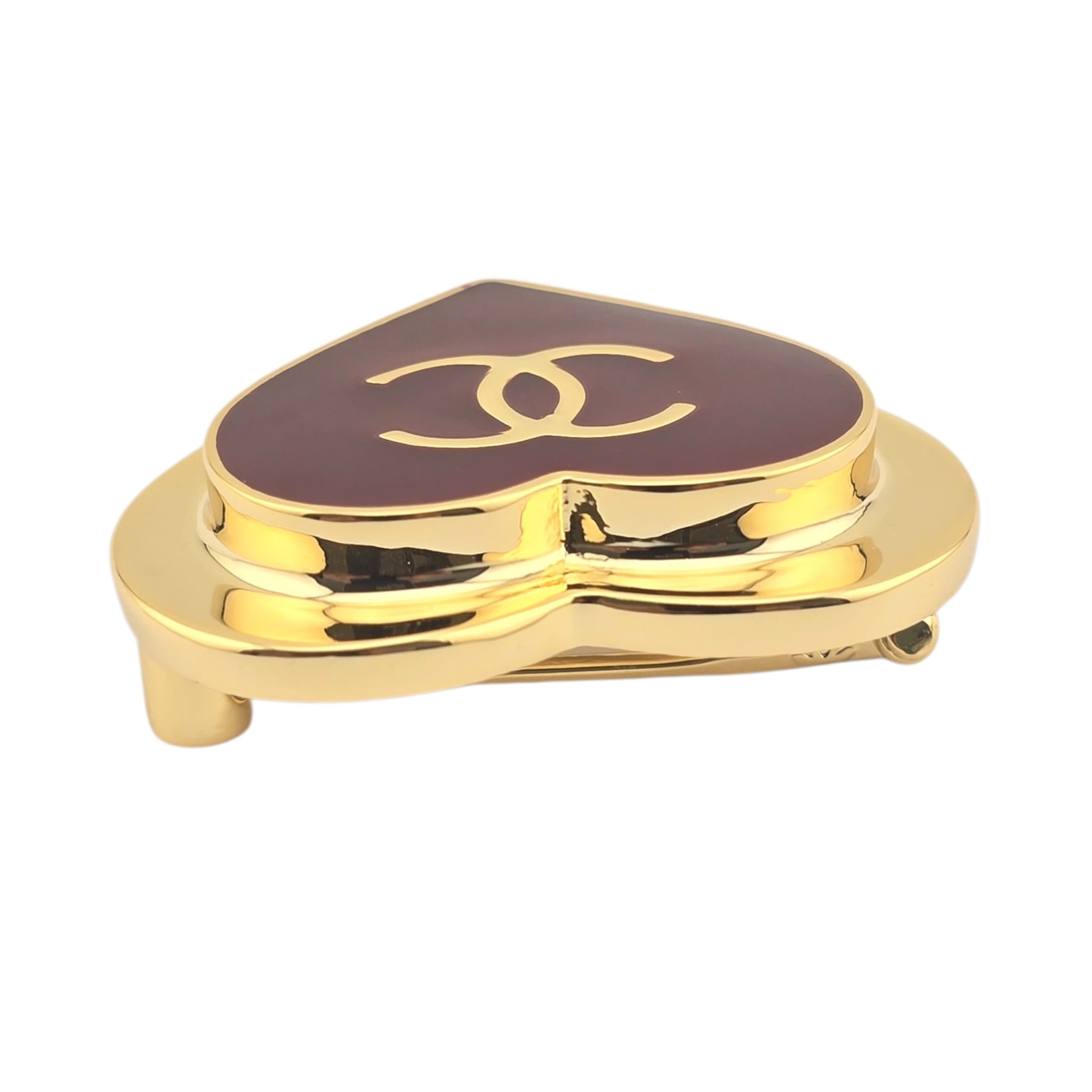 Chanel CC Red Heart Brooch 2026 CHANEL