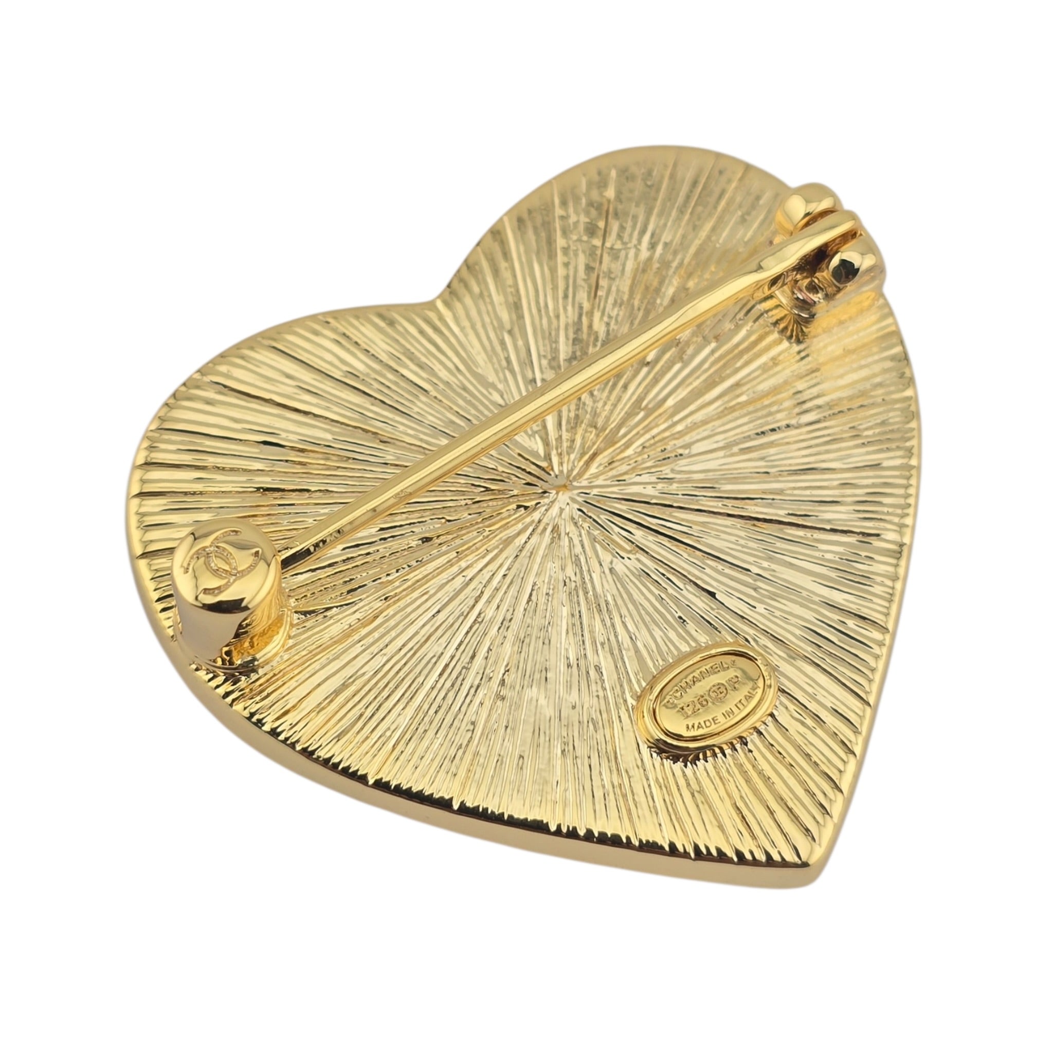 Chanel CC Red Heart Brooch 2026 CHANEL