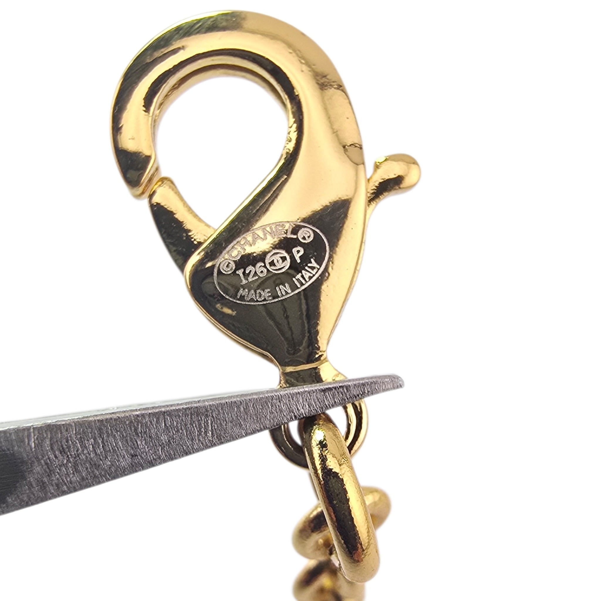 Chanel CC Red Heart Necklace 2026 CHANEL