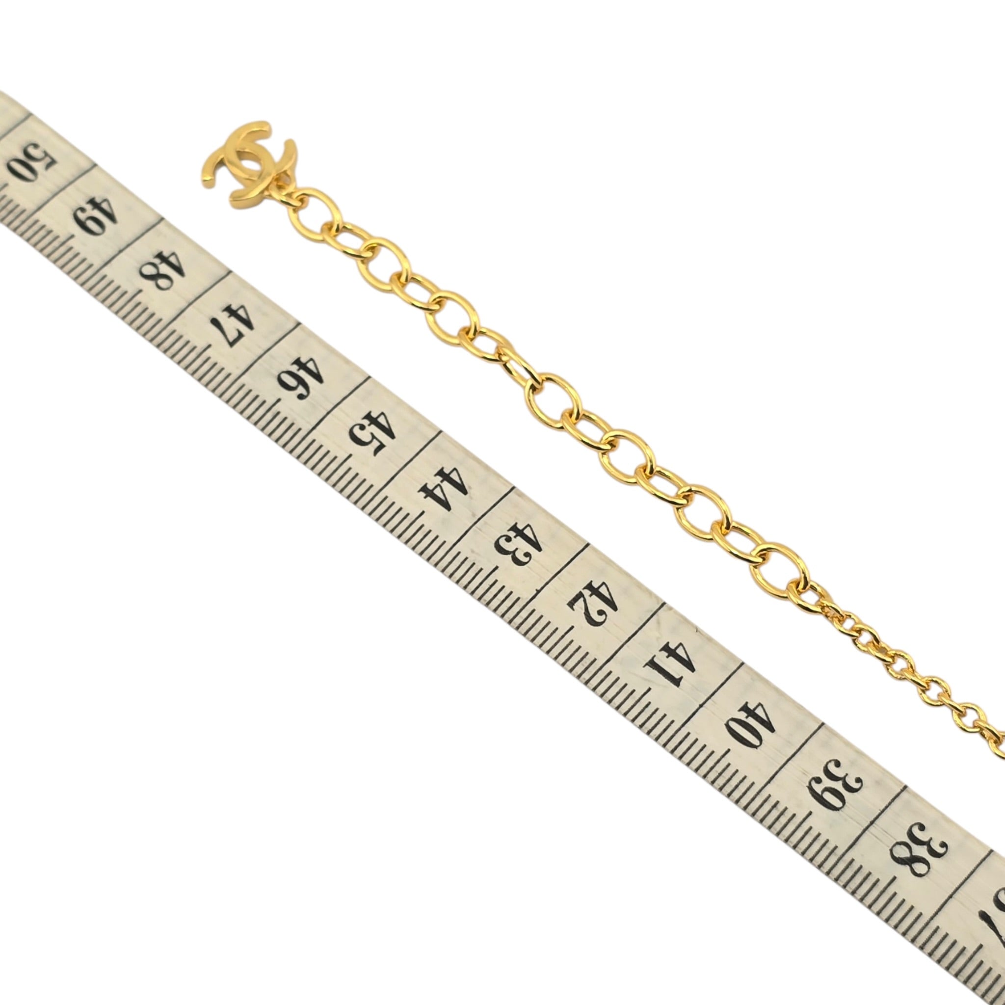 Chanel CC Red Heart Necklace 2026 CHANEL