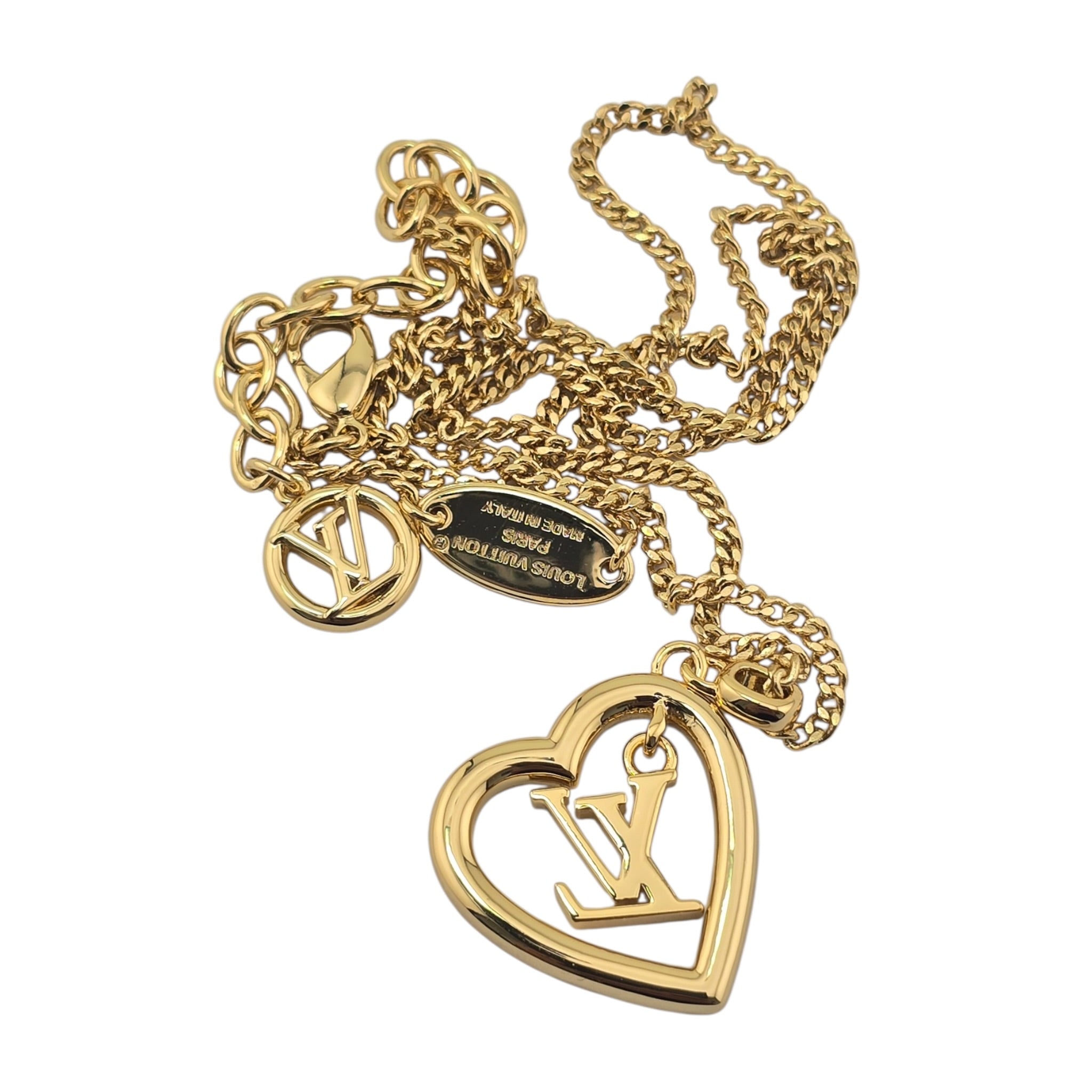 Louis Vuitton My LV Heart Necklace LOUIS VUITTON