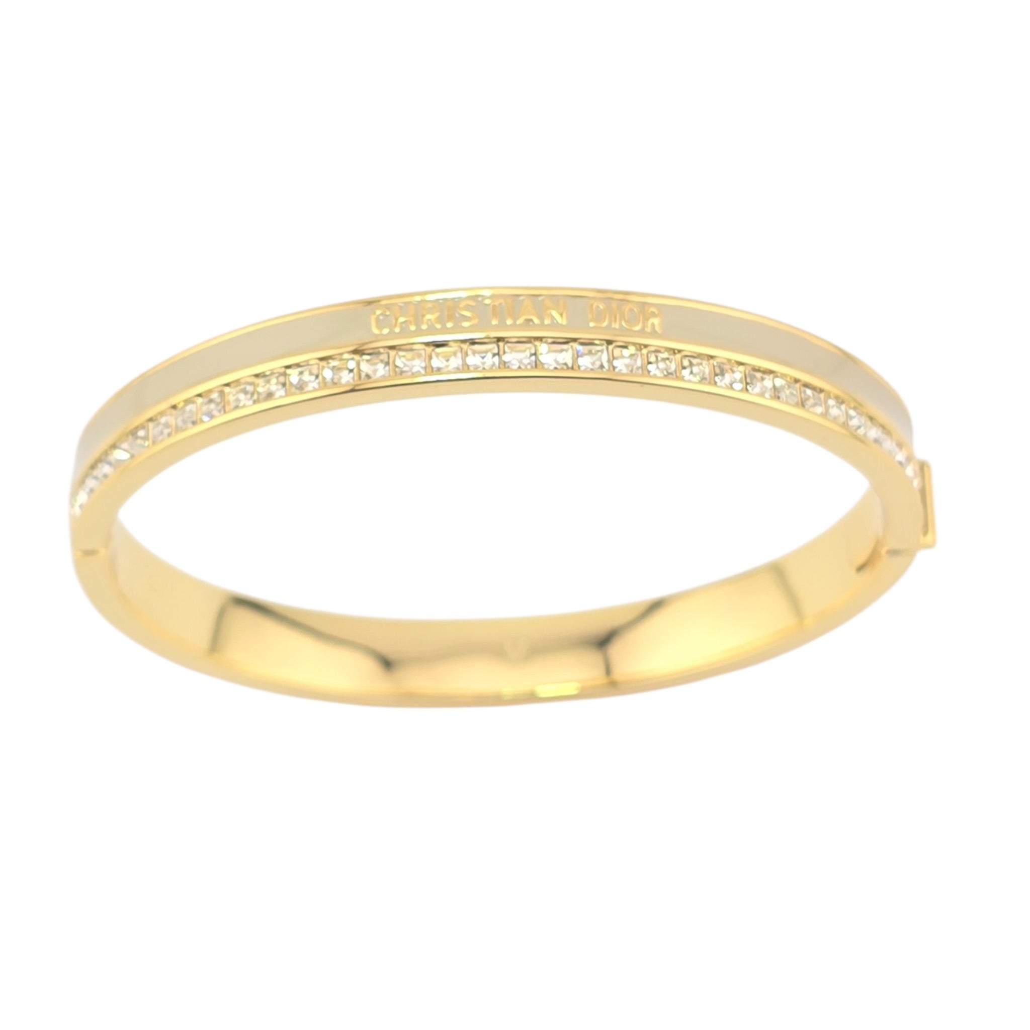 Christian Dior Night Code Bangle Beige Bracelet CHANEL